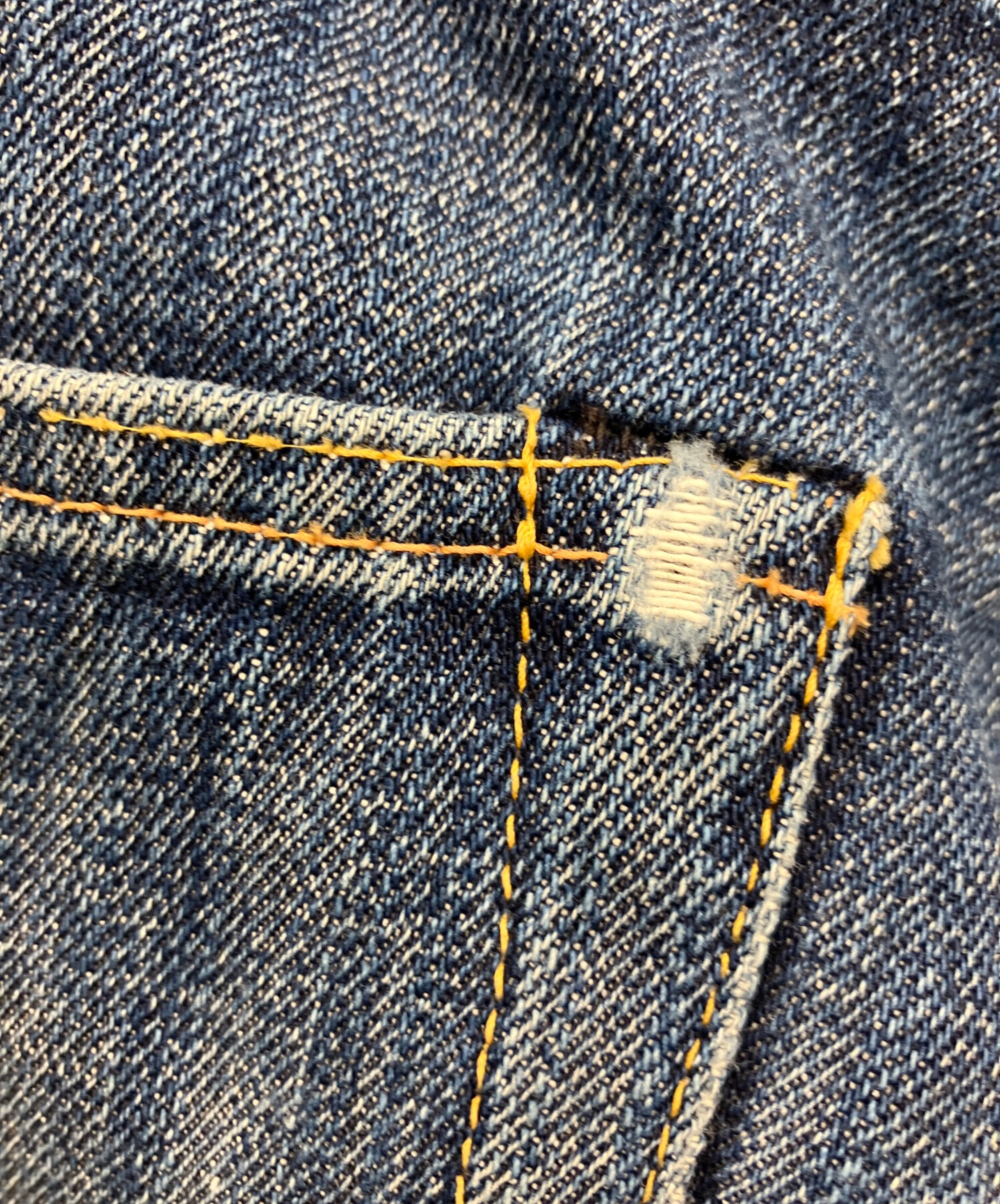 中古・古着通販】EVISU (エヴィス) デニムパンツ ネイビー サイズ:34