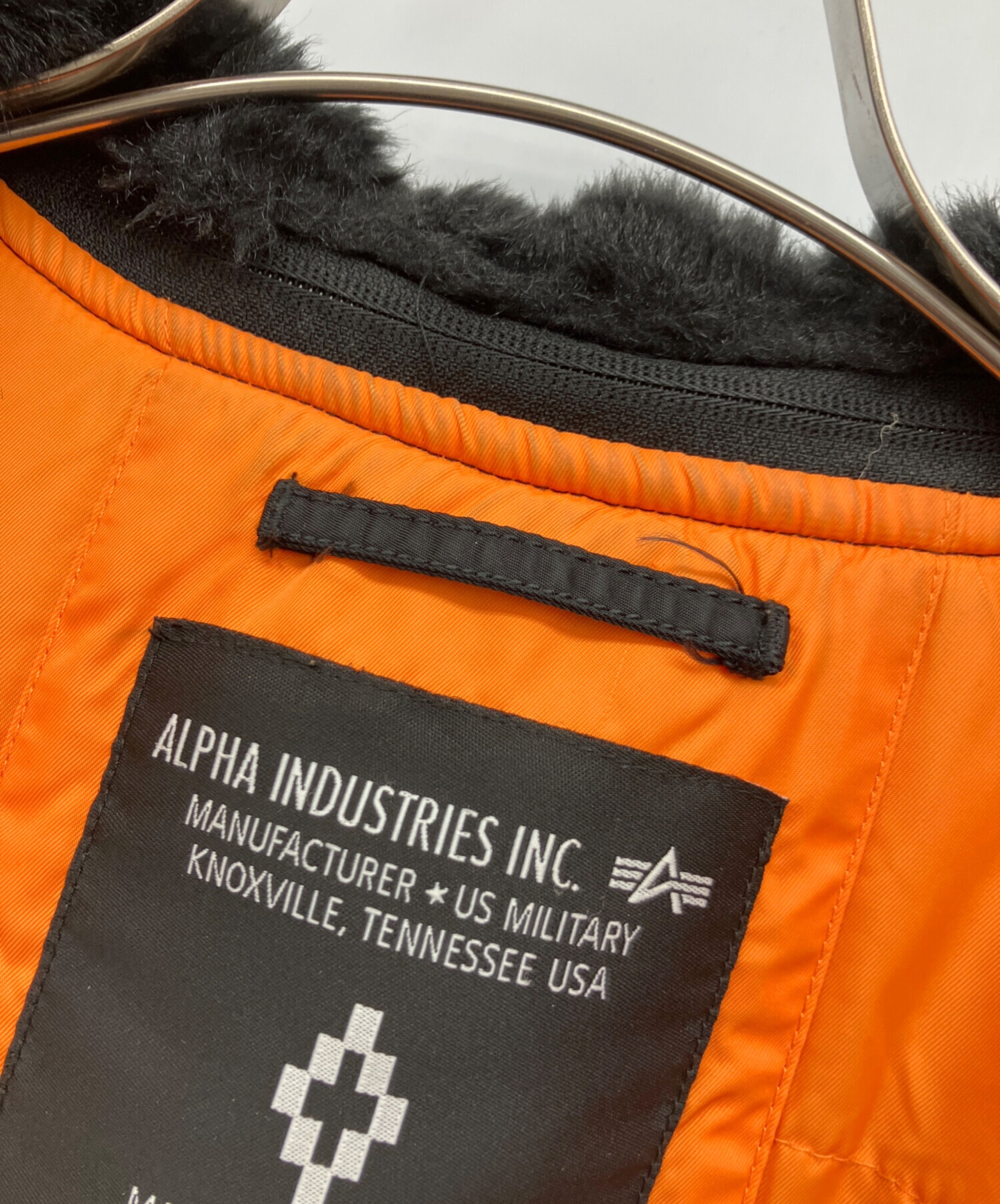 ジャケット・アウター MARCELO BURLON - ALPHA INDUSTRIES 中古・古着通販】MARCELO BURLON (マルセロバーロン) ALPHA (アルファ