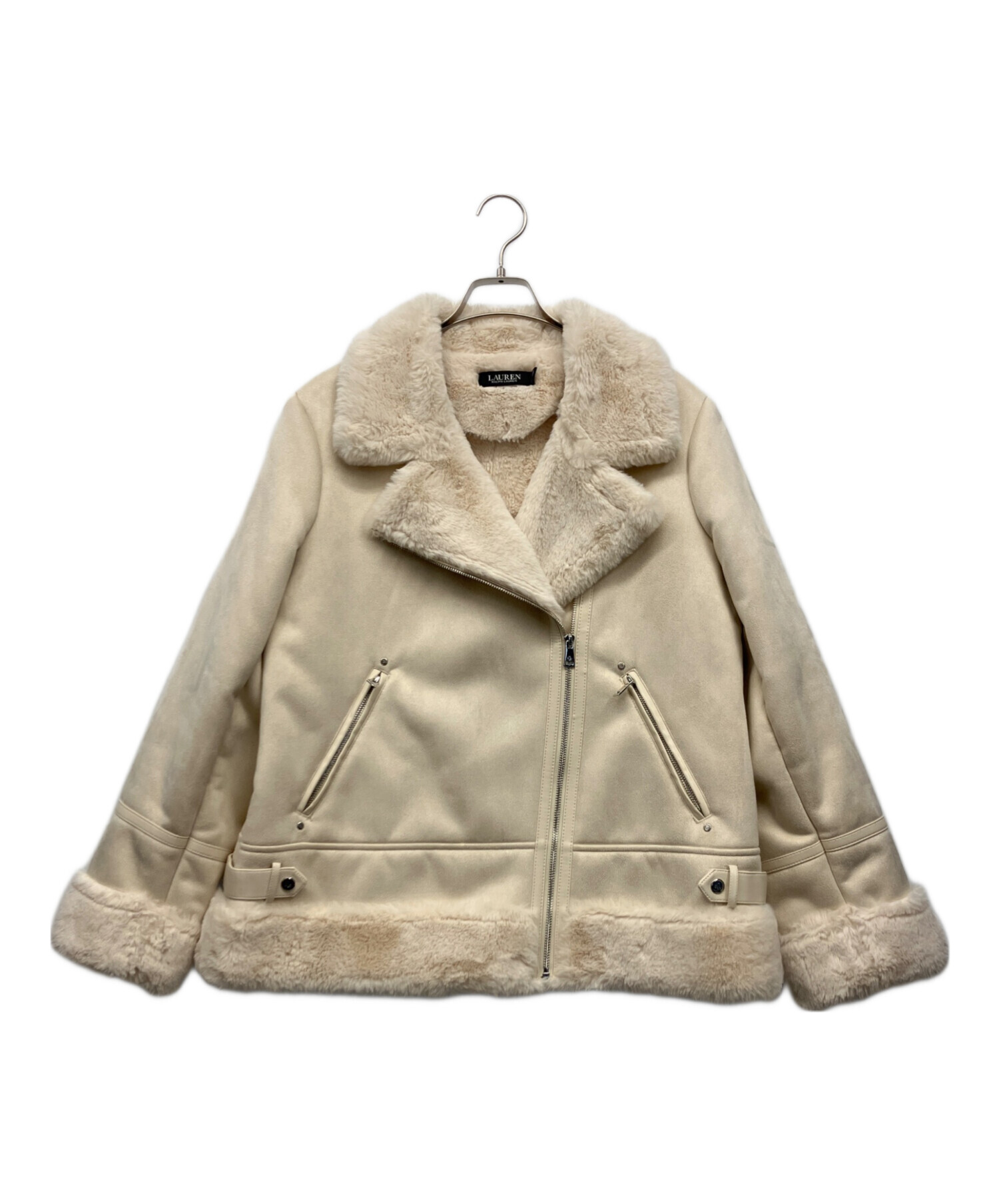 LAUREN RALPH LAUREN　ビンテージフェイクムートンコート 中古・古着通販】LAUREN RALPH LAUREN (ローレンラルフローレン