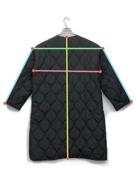 中古・古着通販】PLST (プラステ) キルティングコート ブラック サイズ