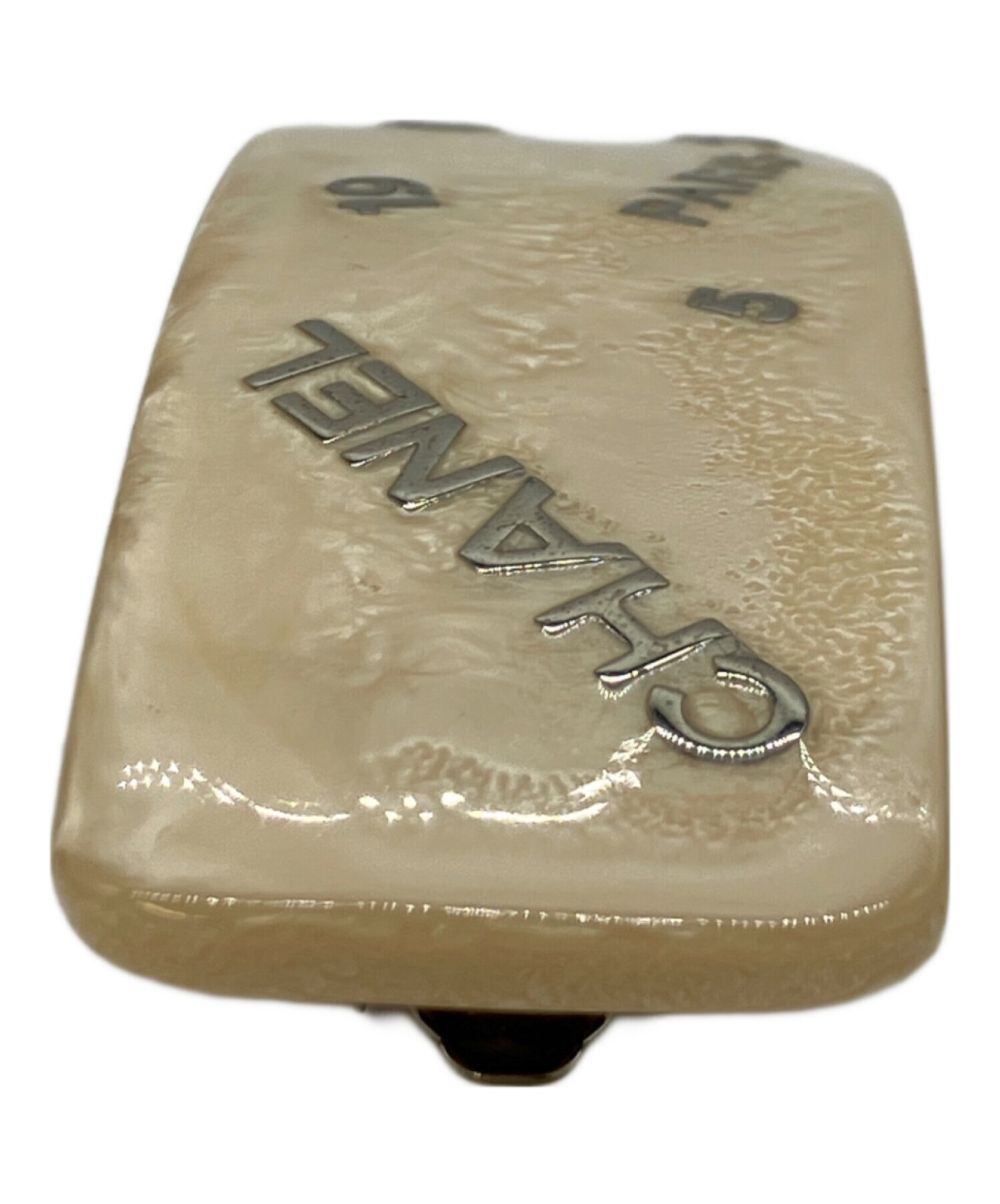 CHANEL シャネル☆中古☆バレッタ 中古・古着通販】CHANEL (シャネル) バレッタ アイボリー｜ブランド