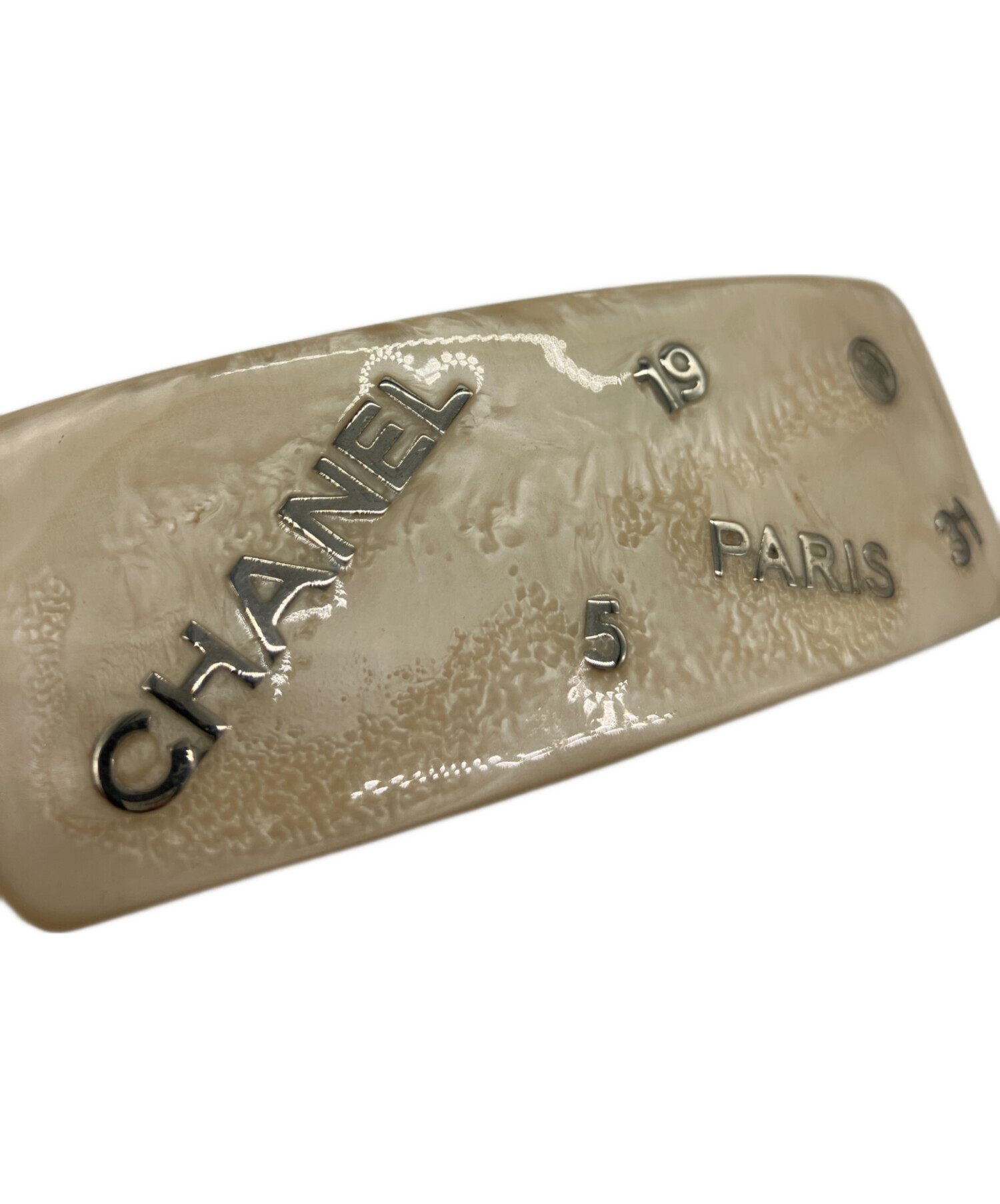 中古・古着通販】CHANEL (シャネル) バレッタ アイボリー｜ブランド