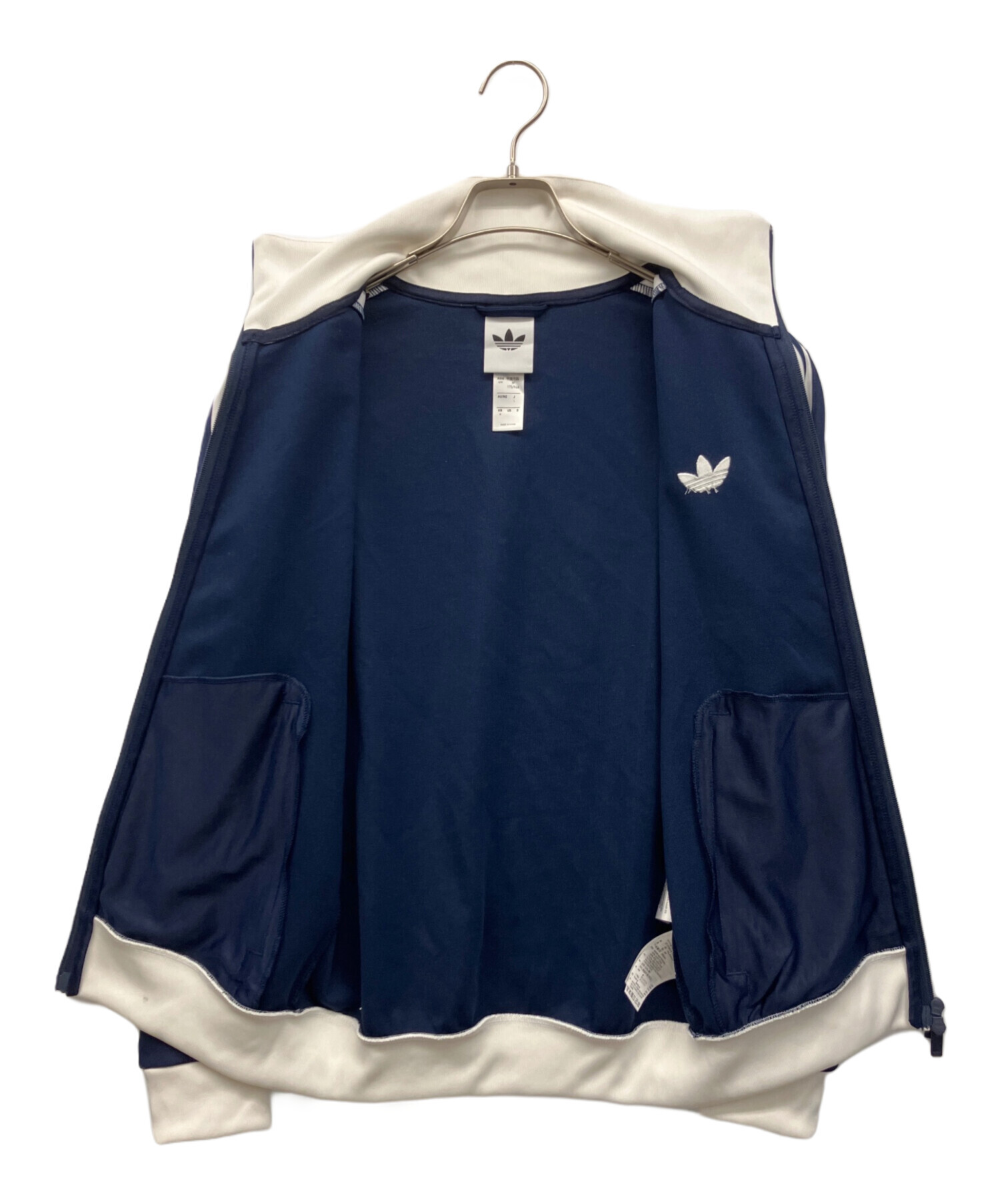 中古・古着通販】adidas (アディダス) トラックジャケット ネイビー