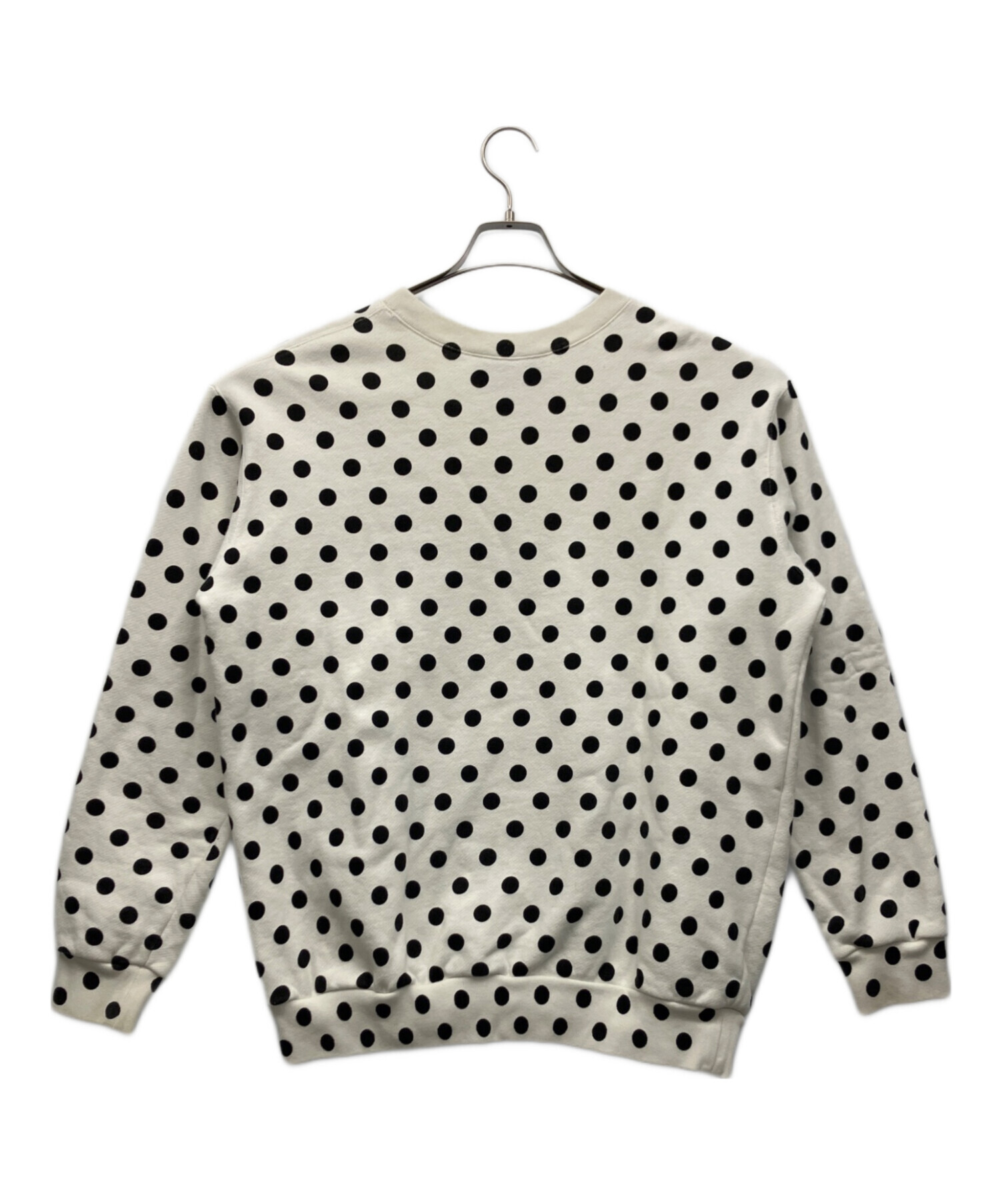 中古・古着通販】GUCCI (グッチ) ポルカドットスウェット ホワイト