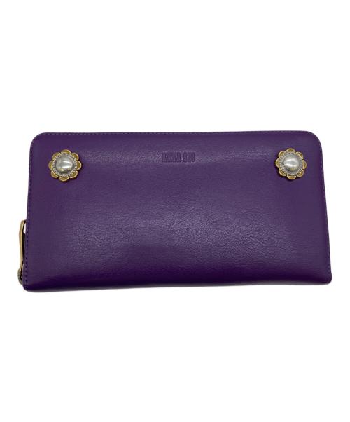 中古・古着通販】ANNA SUI (アナスイ) 長財布 パープル｜ブランド