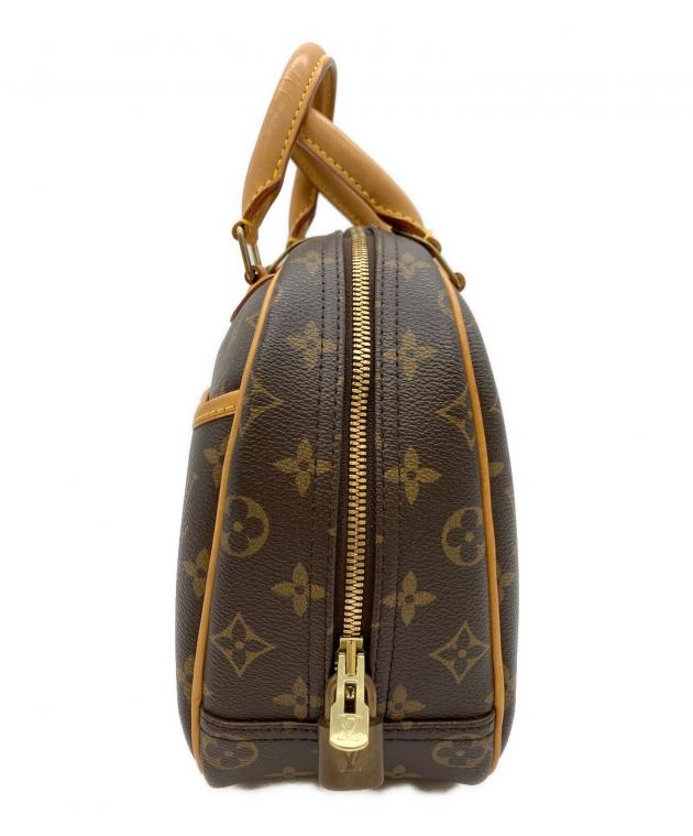 Louis Vuitton ブラウン ハンドバッグ 中古・古着通販】LOUIS VUITTON (ルイ ヴィトン) ハンドバッグ