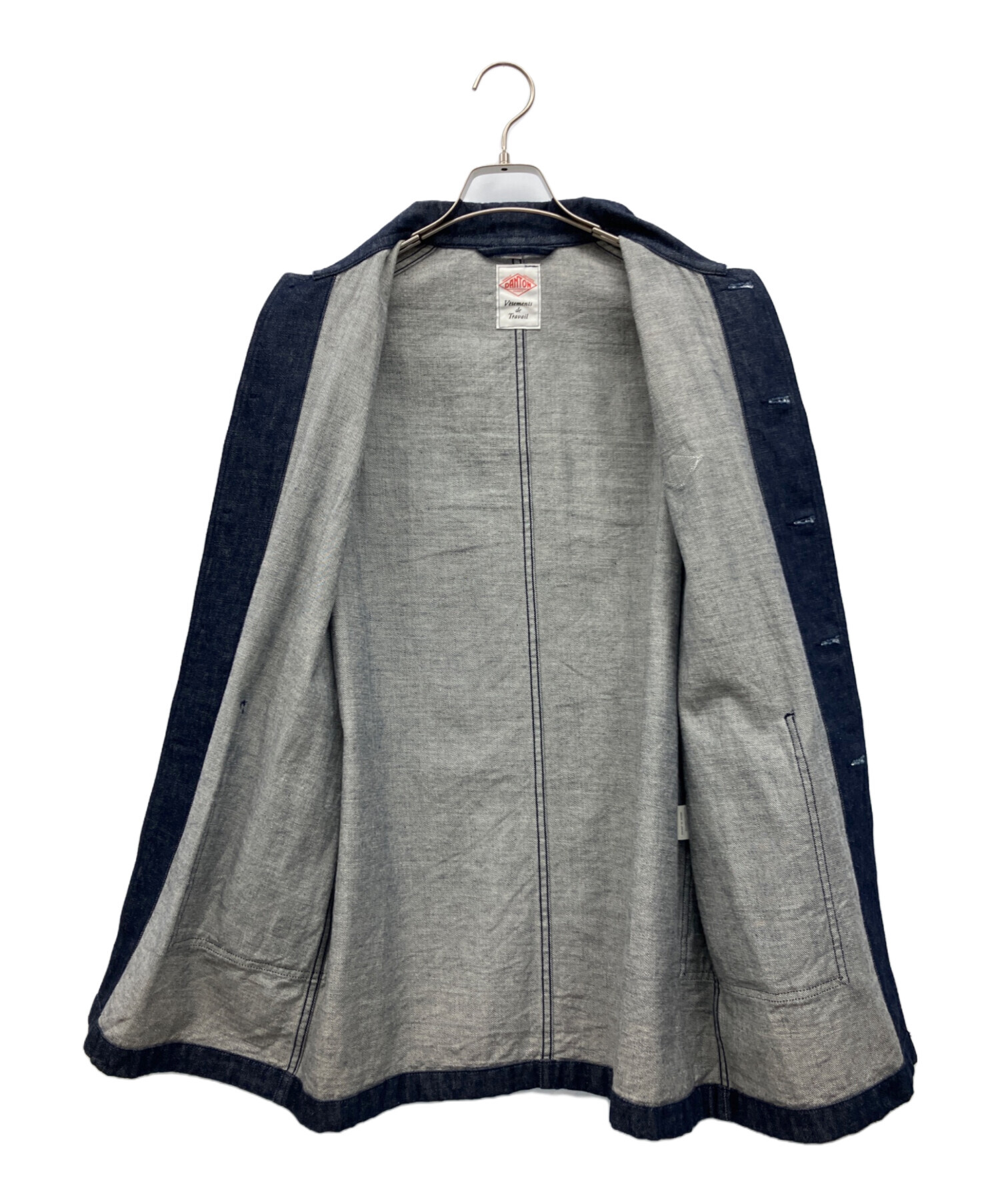 中古・古着通販】DANTON (ダントン) カバーオール ネイビー サイズ:38