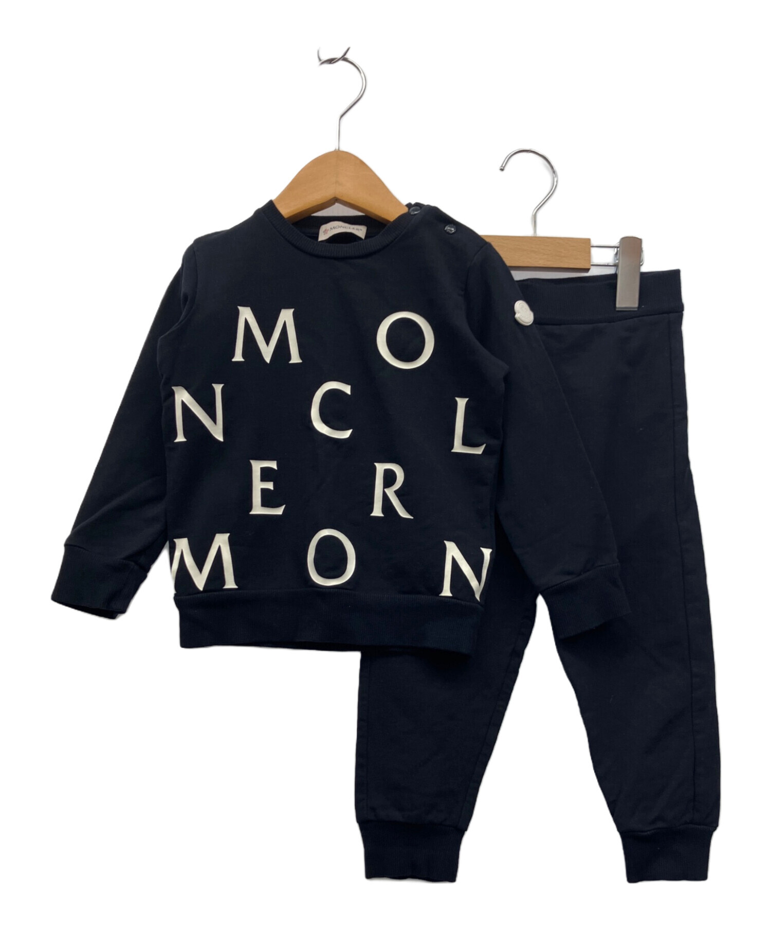 モンクレールネイビー ジャージセット 鑑定済みの本物です 値下げ可能です MONCLER - 新品未使用☆MONCLER ストライプライン トラックジャージ上
