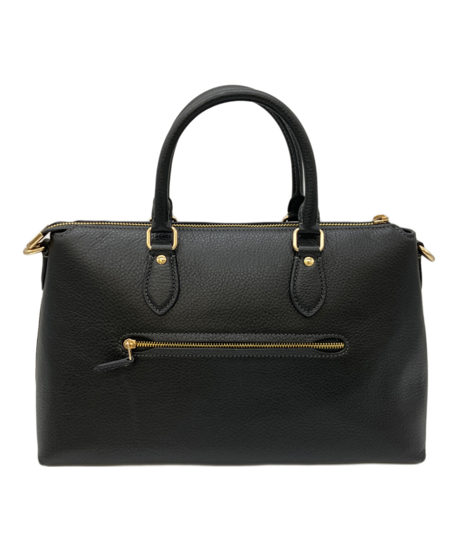 中古・古着通販】COACH (コーチ) 2WAYショルダーバッグ ブラック