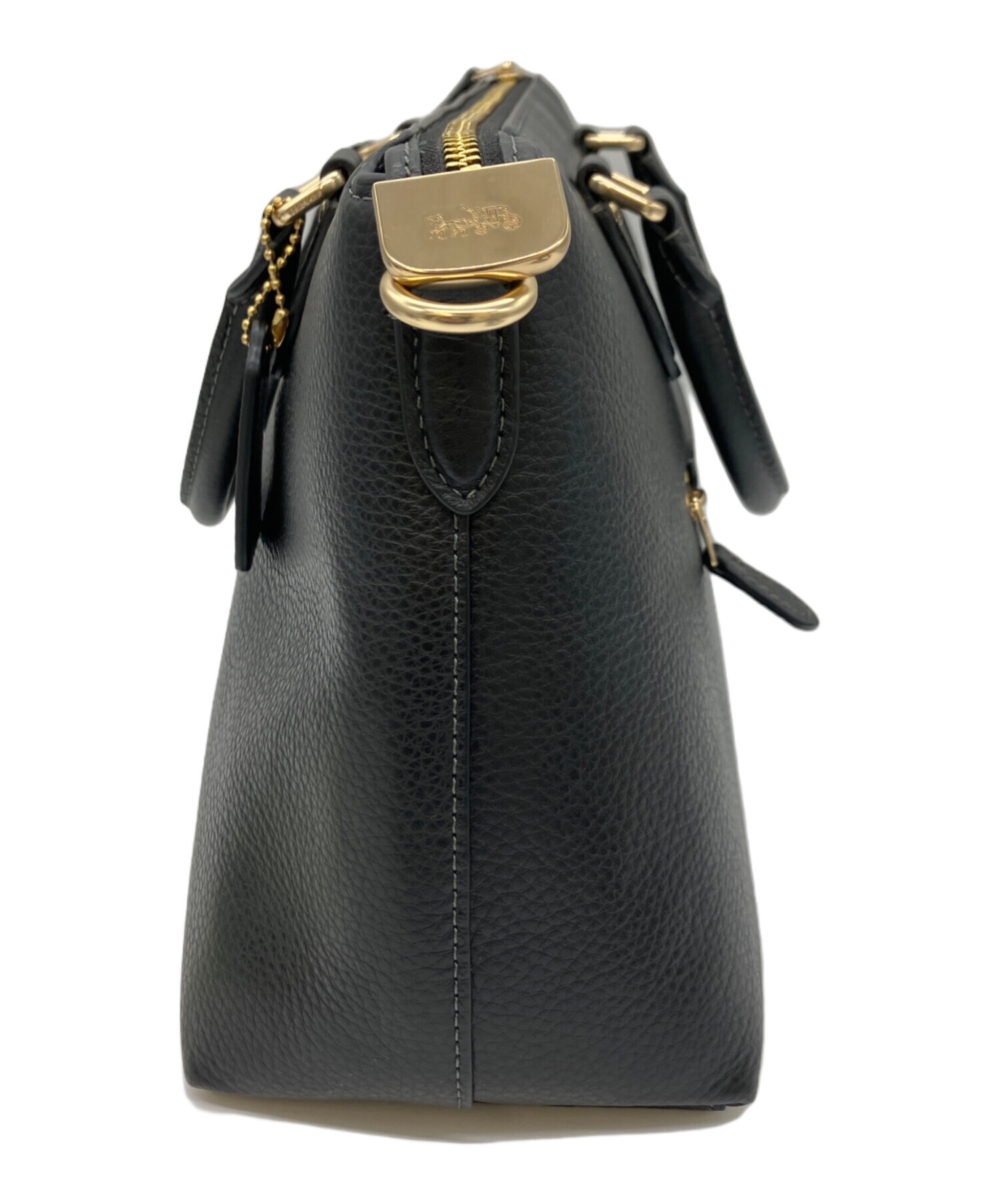 中古・古着通販】COACH (コーチ) 2WAYショルダーバッグ ブラック