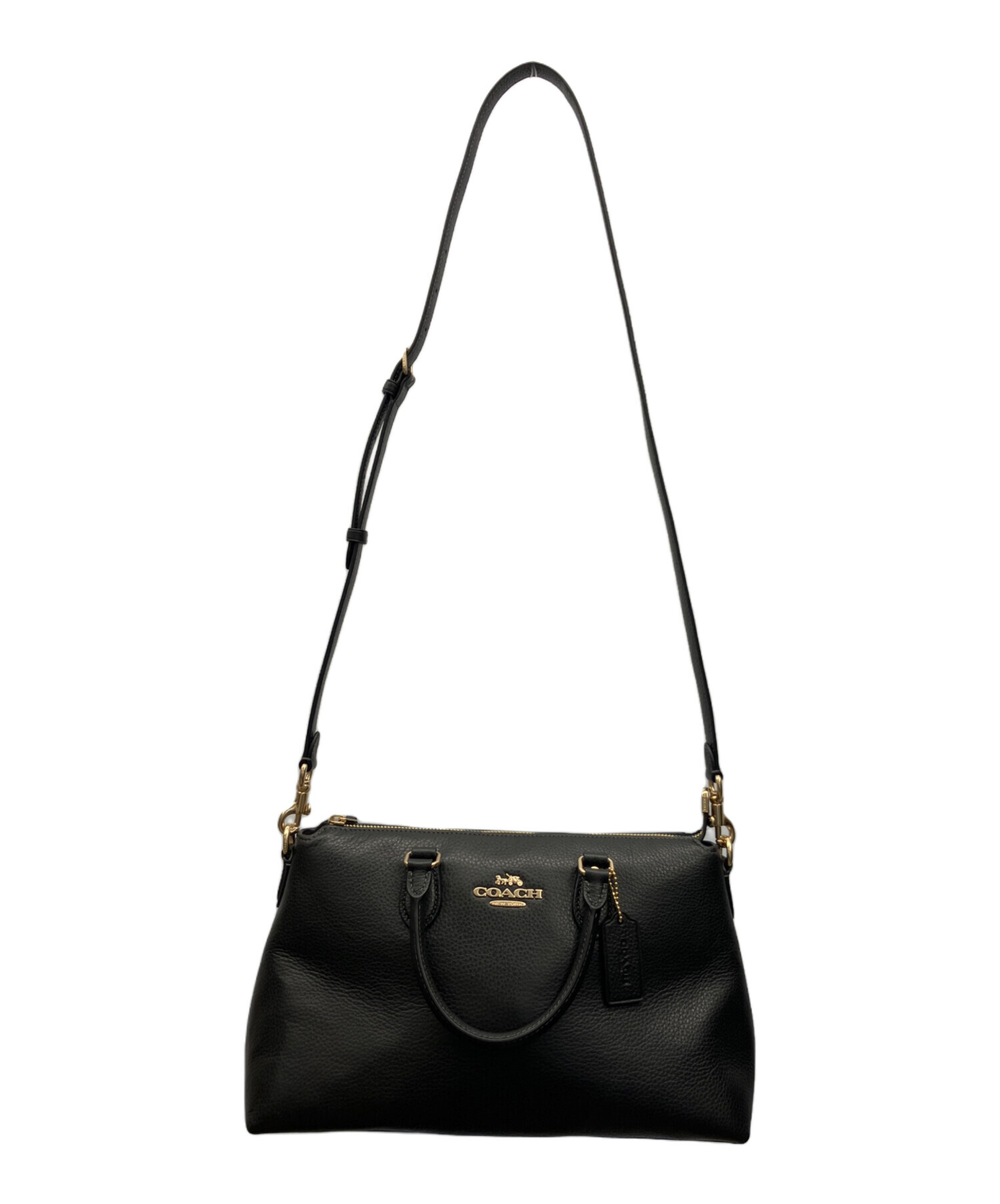 中古・古着通販】COACH (コーチ) 2WAYショルダーバッグ ブラック