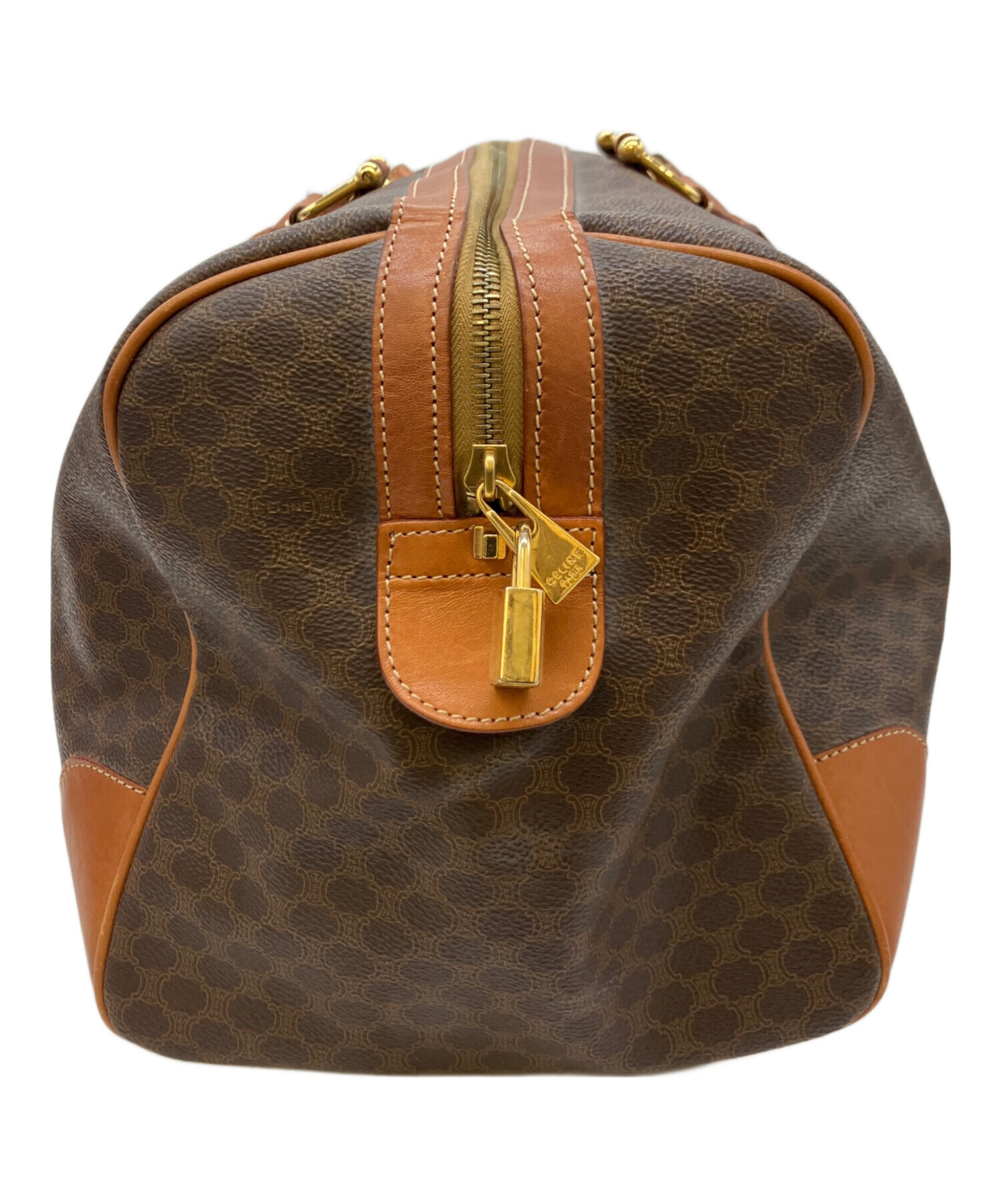 中古・古着通販】CELINE (セリーヌ) ボストンバッグ ブラウン