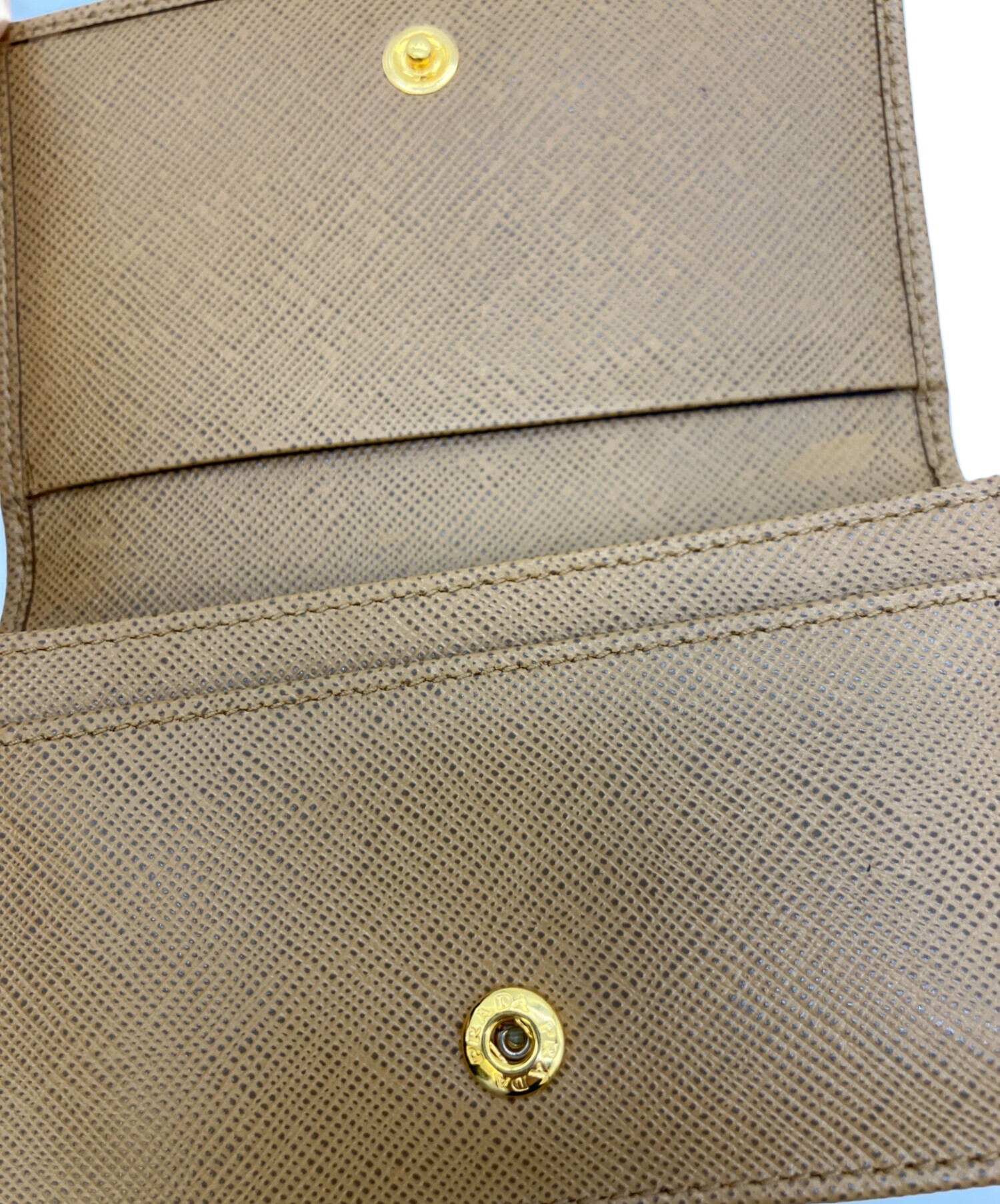 中古・古着通販】PRADA (プラダ) コインケース ブラウン｜ブランド
