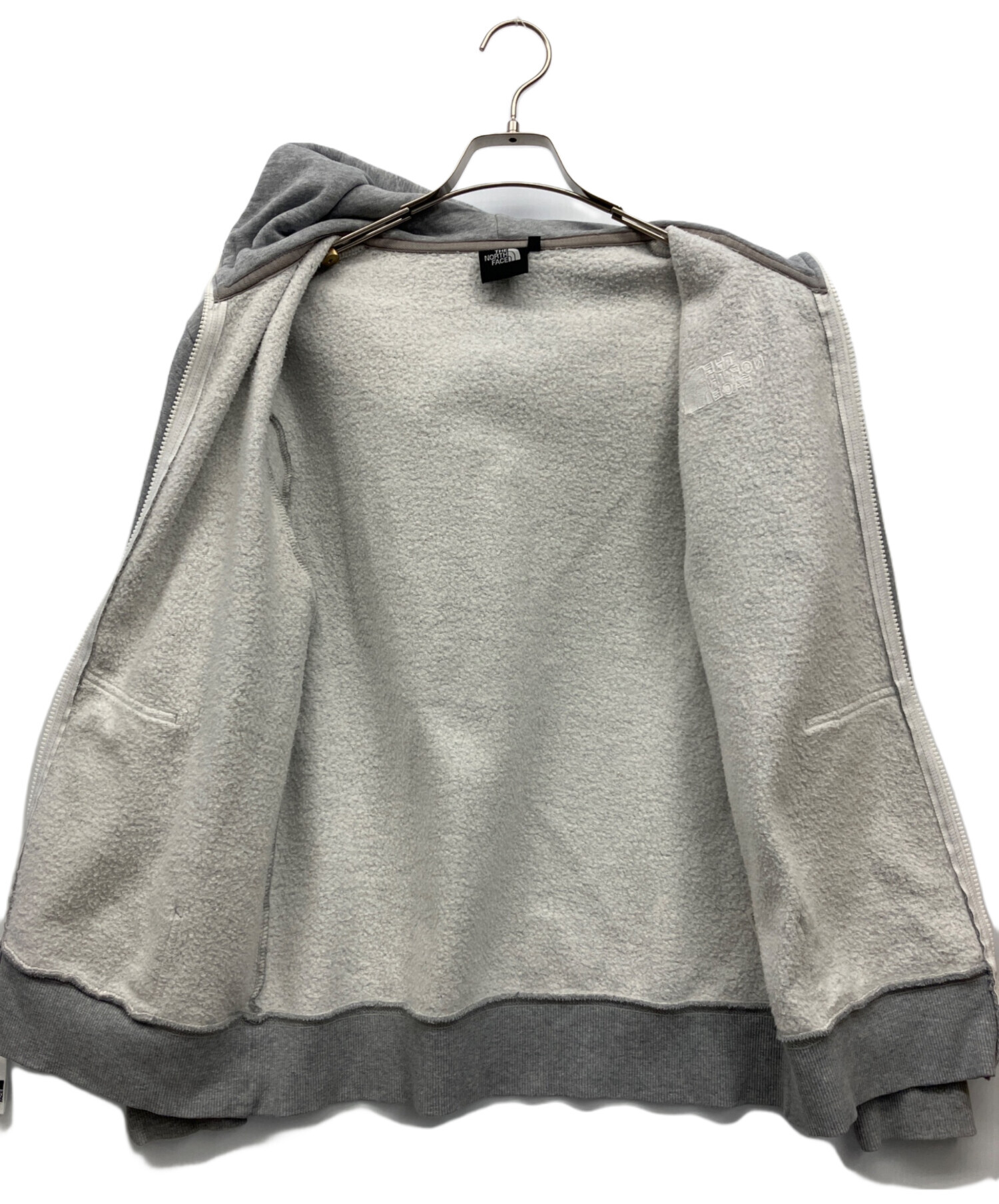 THE NORTH FACE ザノースフェイス パーカー S グレー 【古着】【中古】【送料無料】 中古・古着通販】THE NORTH FACE (ザ ノース フェイス) ジップパーカー
