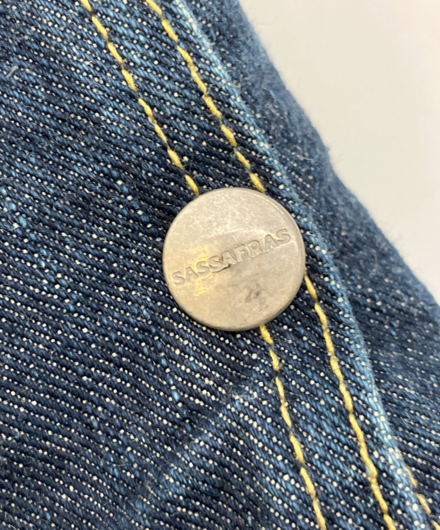 中古・古着通販】SASSAFRAS (ササフラス) デニムハーフパンツ