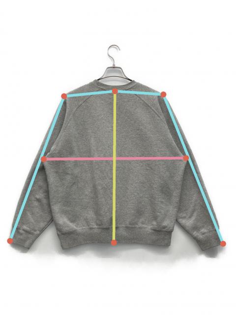 中古・古着通販】SUPREME (シュプリーム) Small Box Raglan Crewneck