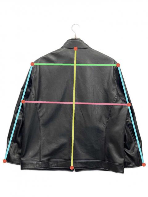 中古・古着通販】TETE HOMME (テット オム) スタンドカラーレザー