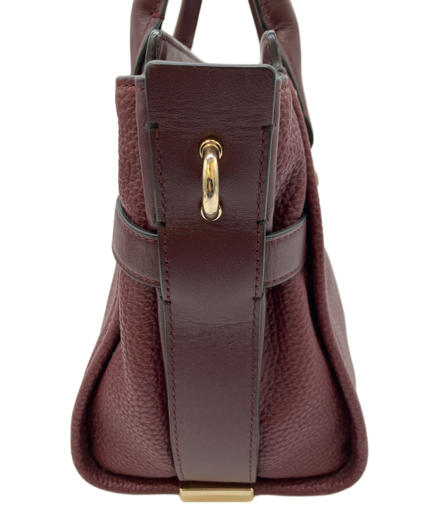 中古・古着通販】COACH (コーチ) ハンドバッグ ワインレッド｜ブランド