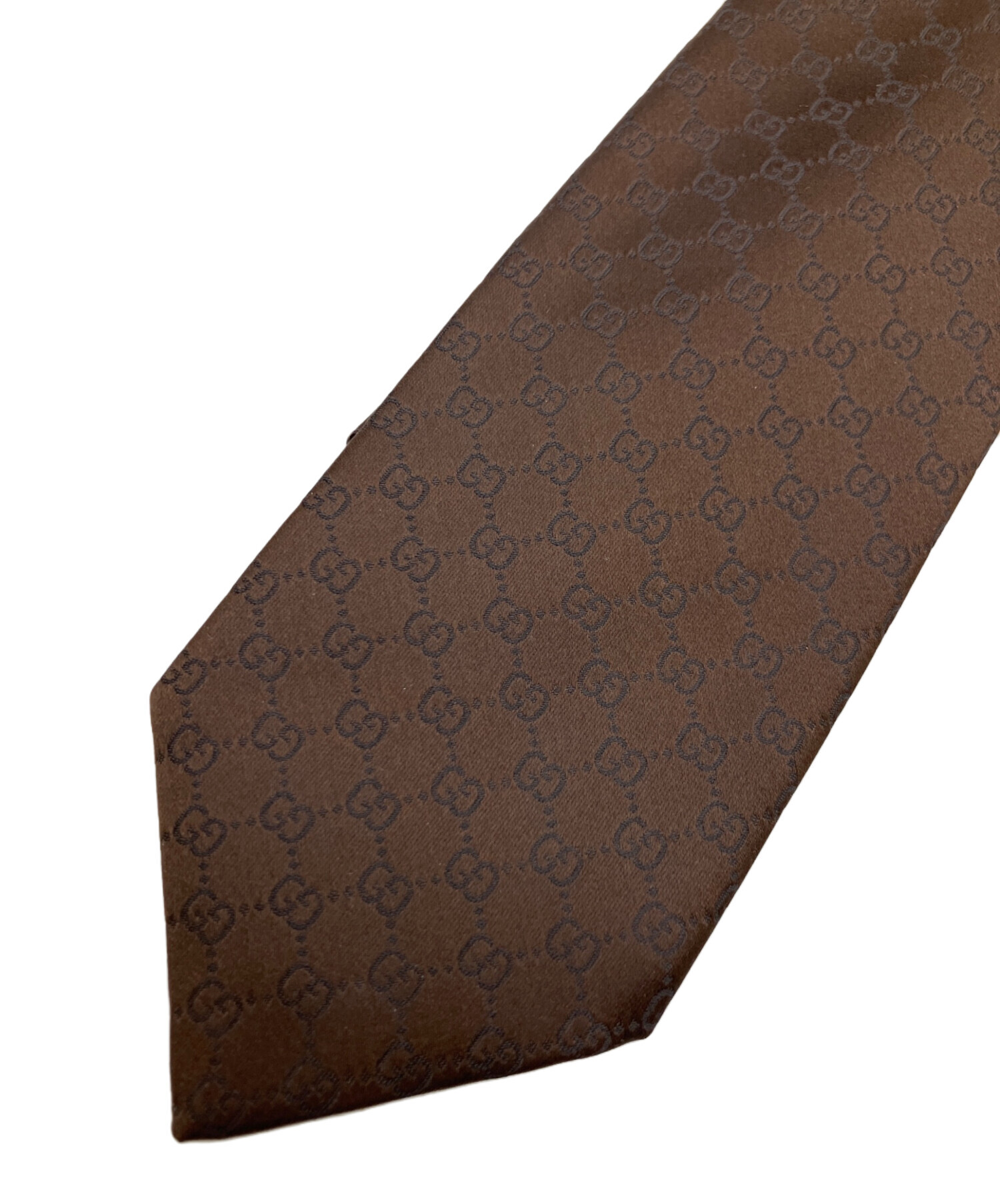 中古・古着通販】GUCCI (グッチ) ネクタイ ブラウン サイズ 中古・古着通販】GUCCI (グッチ) ネクタイ ブラウン サイズ
