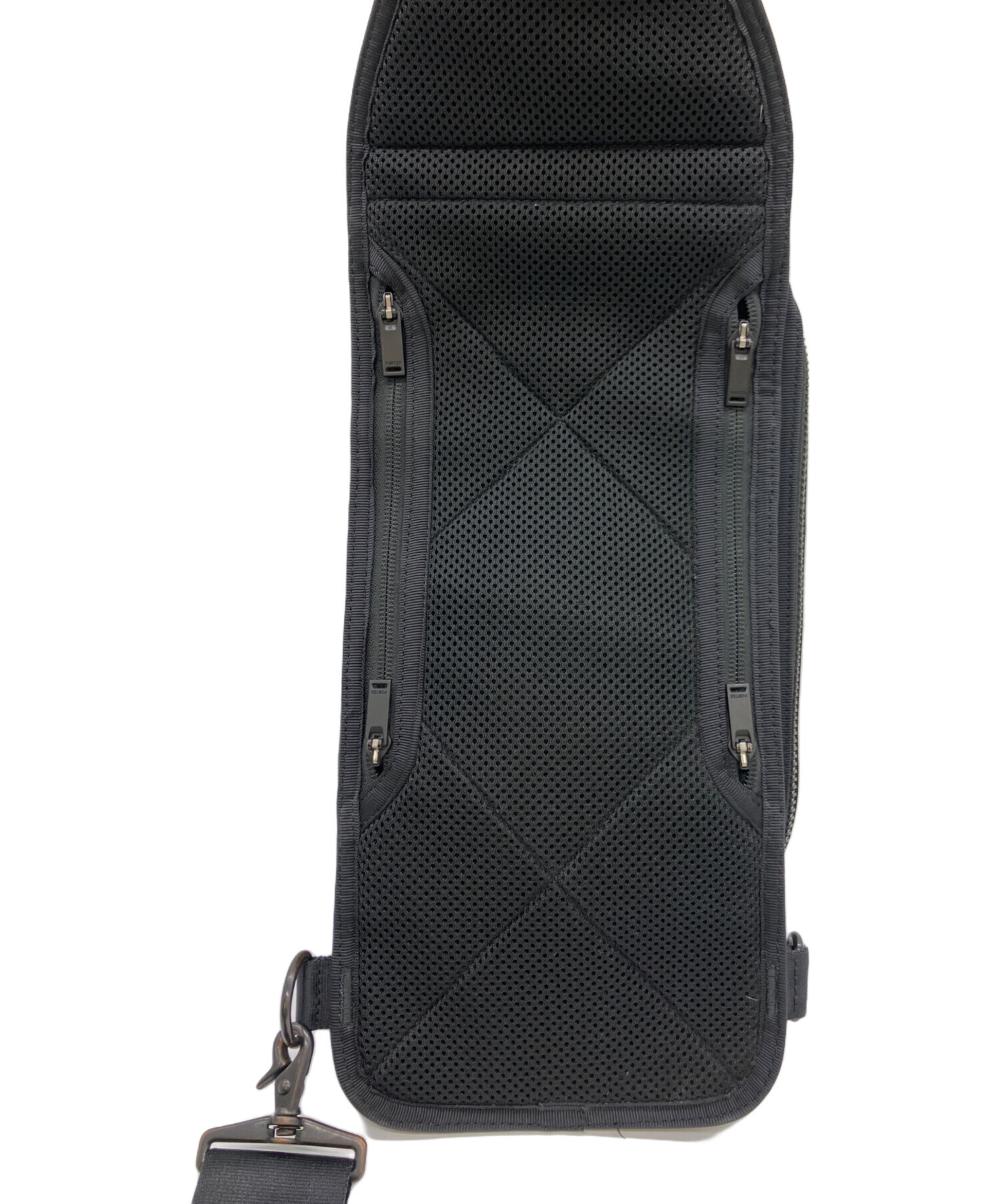 中古・古着通販】PORTER (ポーター) ヒートスリングバッグ ブラック 