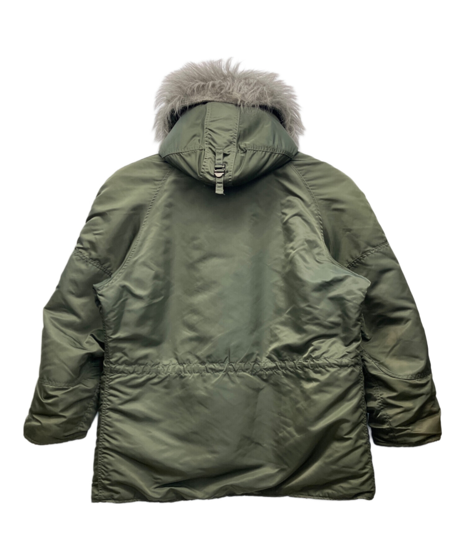 中古・古着通販】ALPHA (アルファ) N-3Bタイプコート オリーブ サイズ 中古・古着通販】ALPHA (アルファ) N-3Bタイプコート オリーブ サイズ