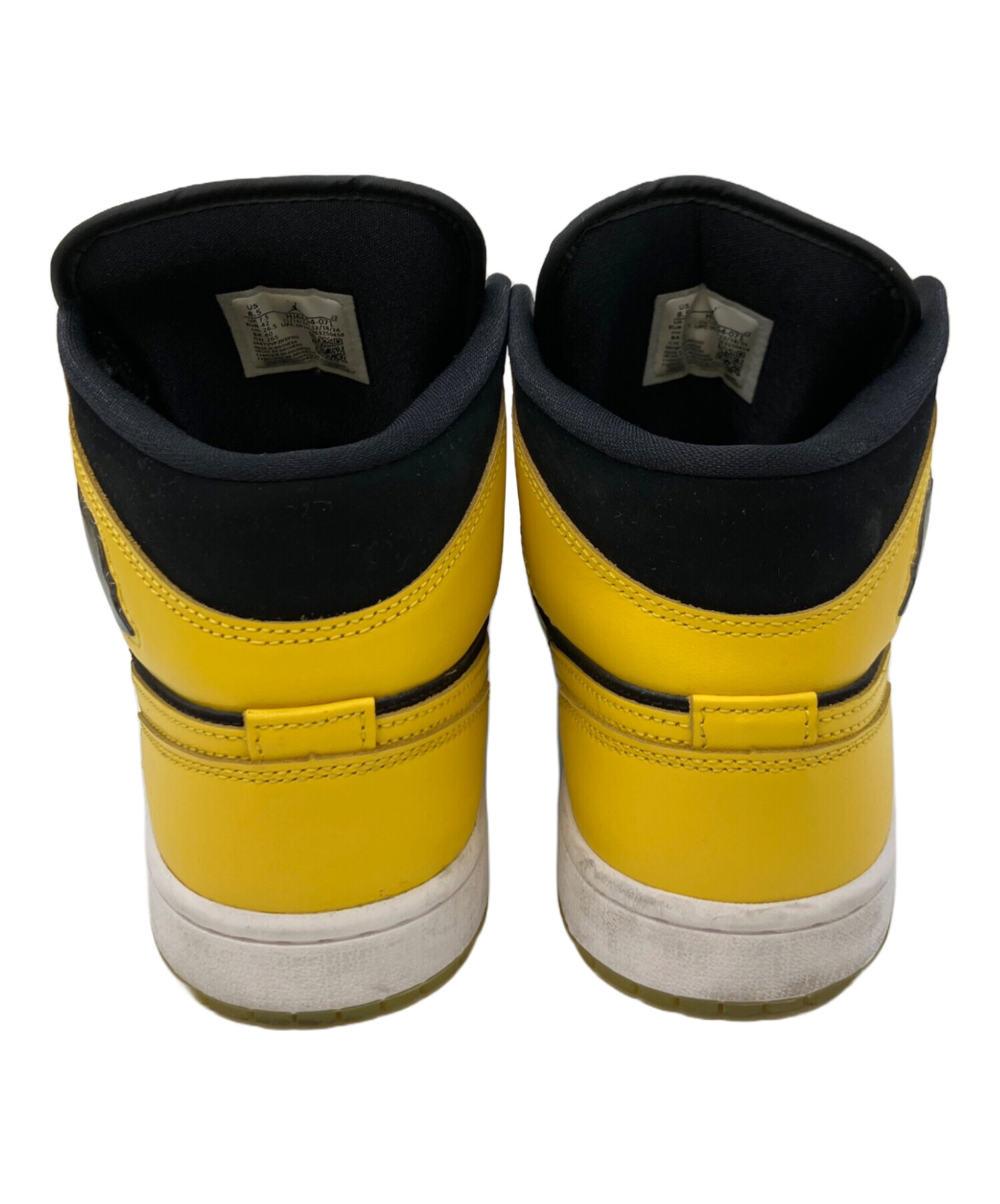 中古・古着通販】NIKE (ナイキ) ハイカットスニーカー ブラック