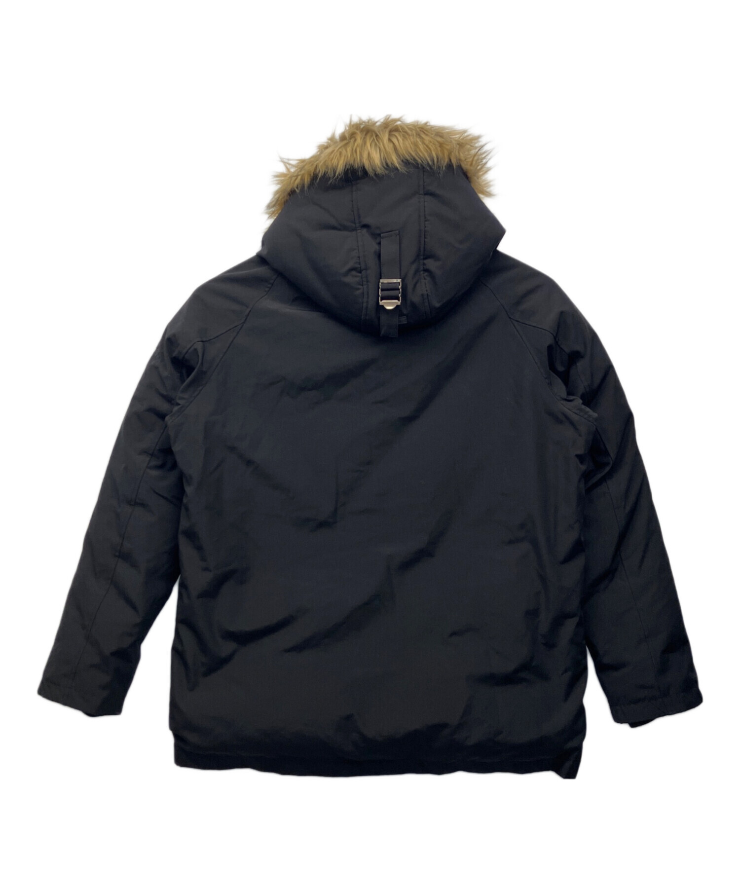 中古・古着通販】Schott (ショット) ダウンジャケット ブラック サイズ 