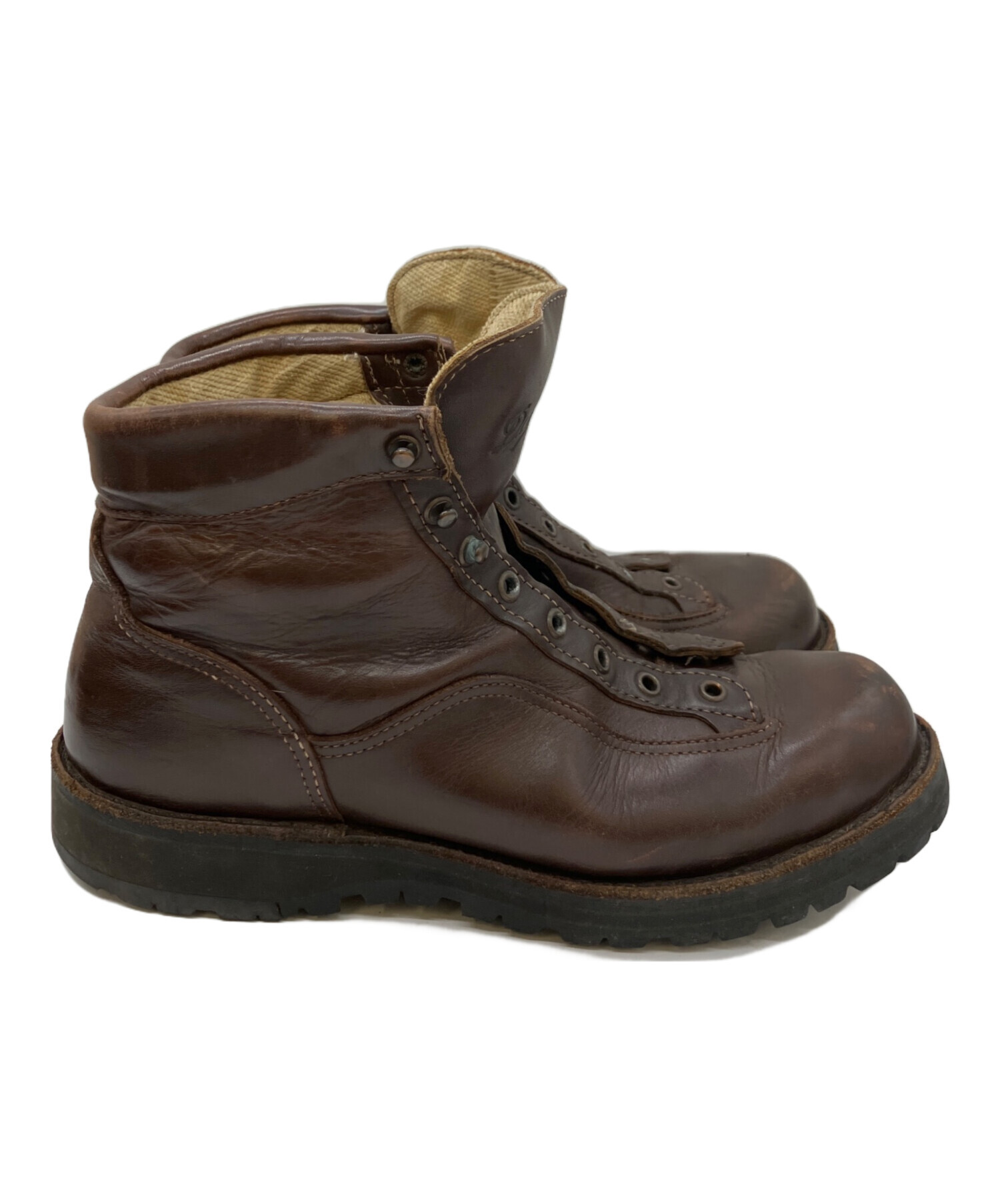 中古・古着通販】Danner (ダナー) ワークブーツ ブラウン サイズ:US9