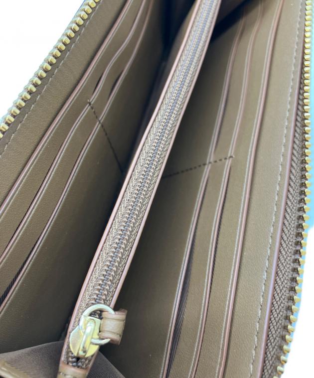 中古・古着通販】COACH (コーチ) 長財布 ブラウン｜ブランド・古着通販