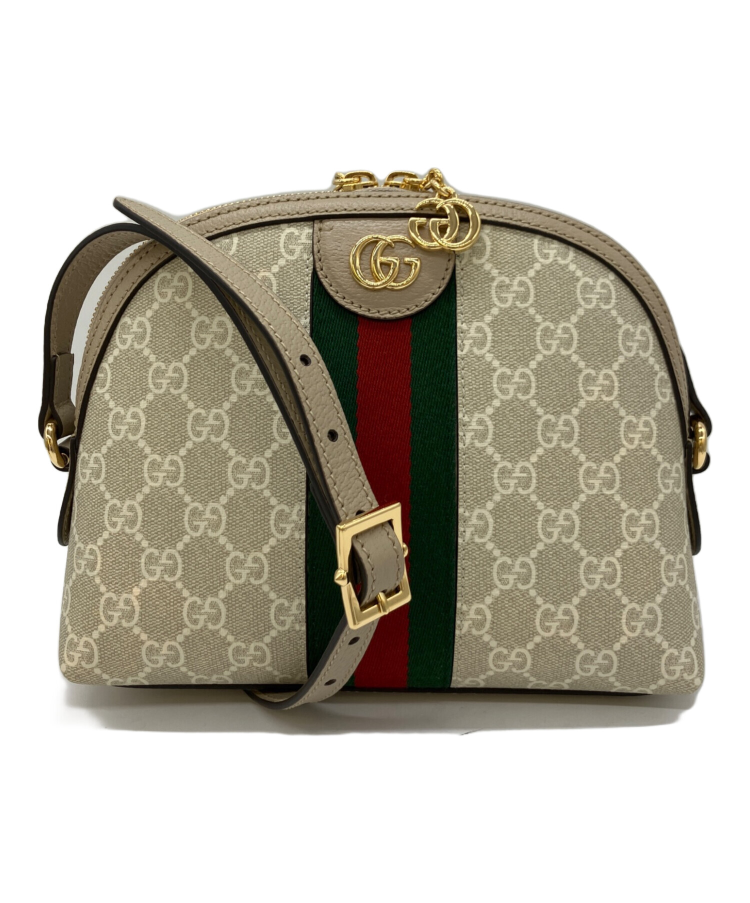 中古・古着通販】GUCCI (グッチ) ショルダーバッグ ベージュ｜ブランド