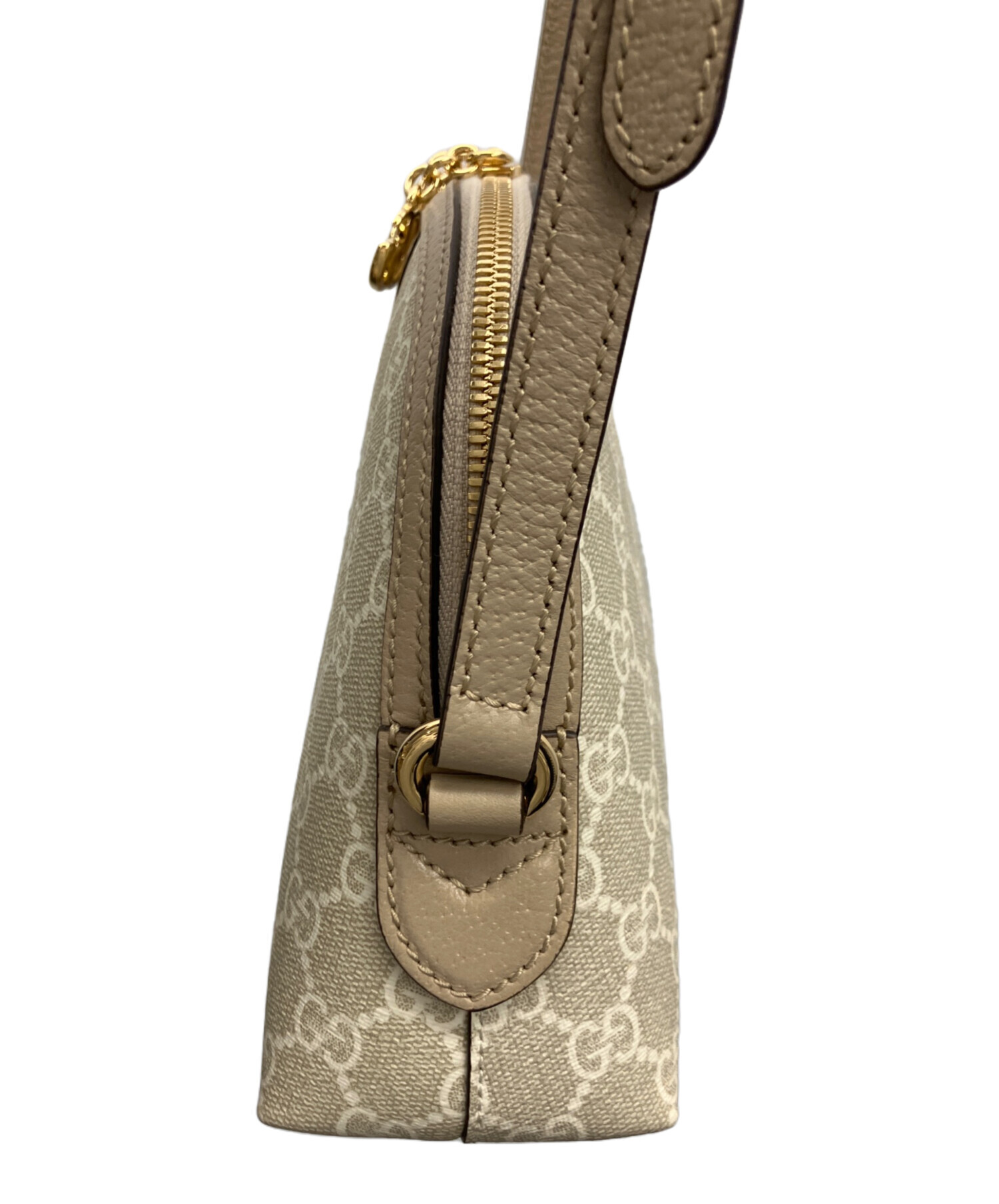 GUCCI グッチ ショルダーバッグ - ベージュ 【古着】【中古】 中古・古着通販】GUCCI (グッチ) ショルダーバッグ ベージュ｜ブランド