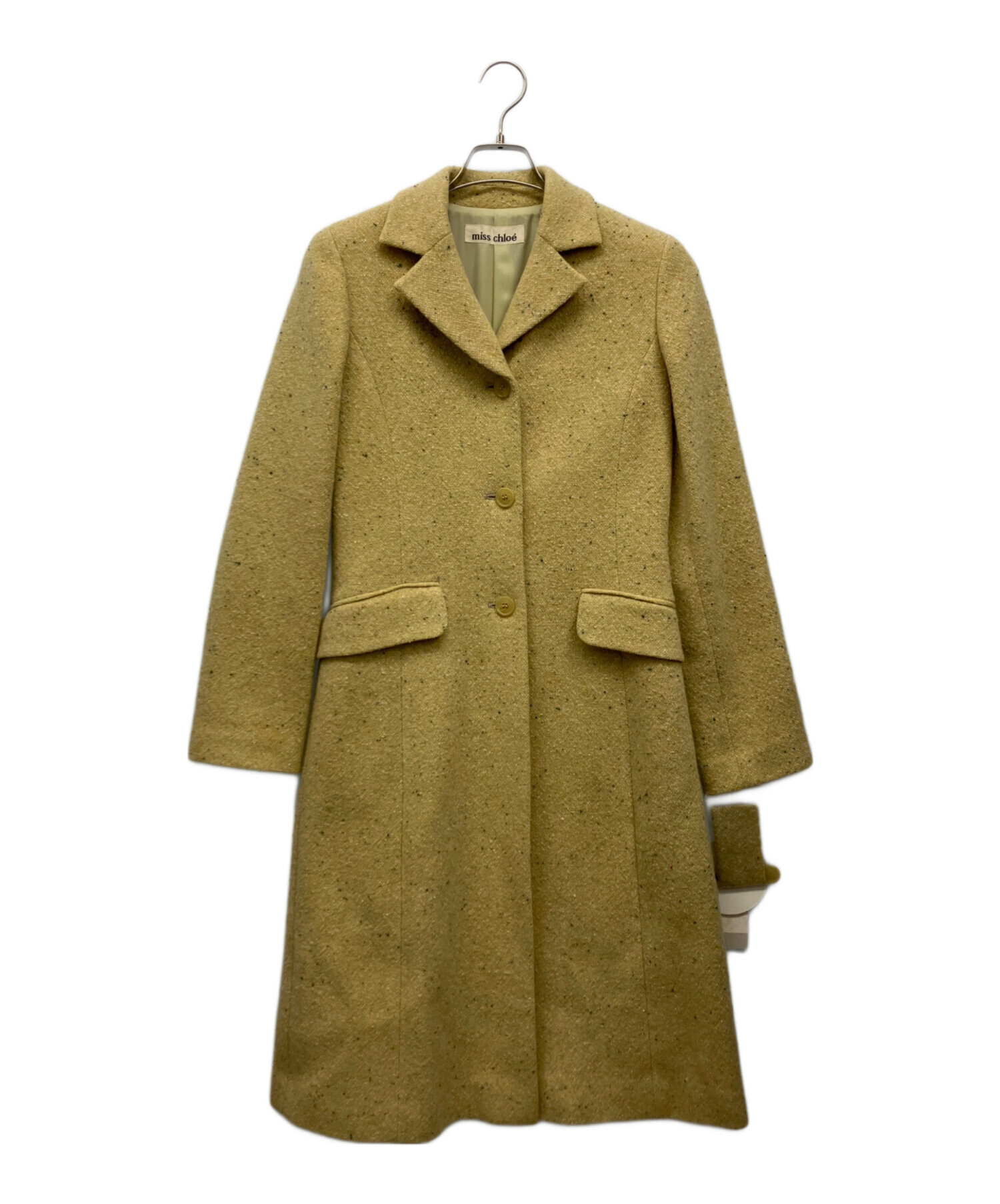 中古・古着通販】miss chloe (ミスクロエ) チェスターコート グリーン