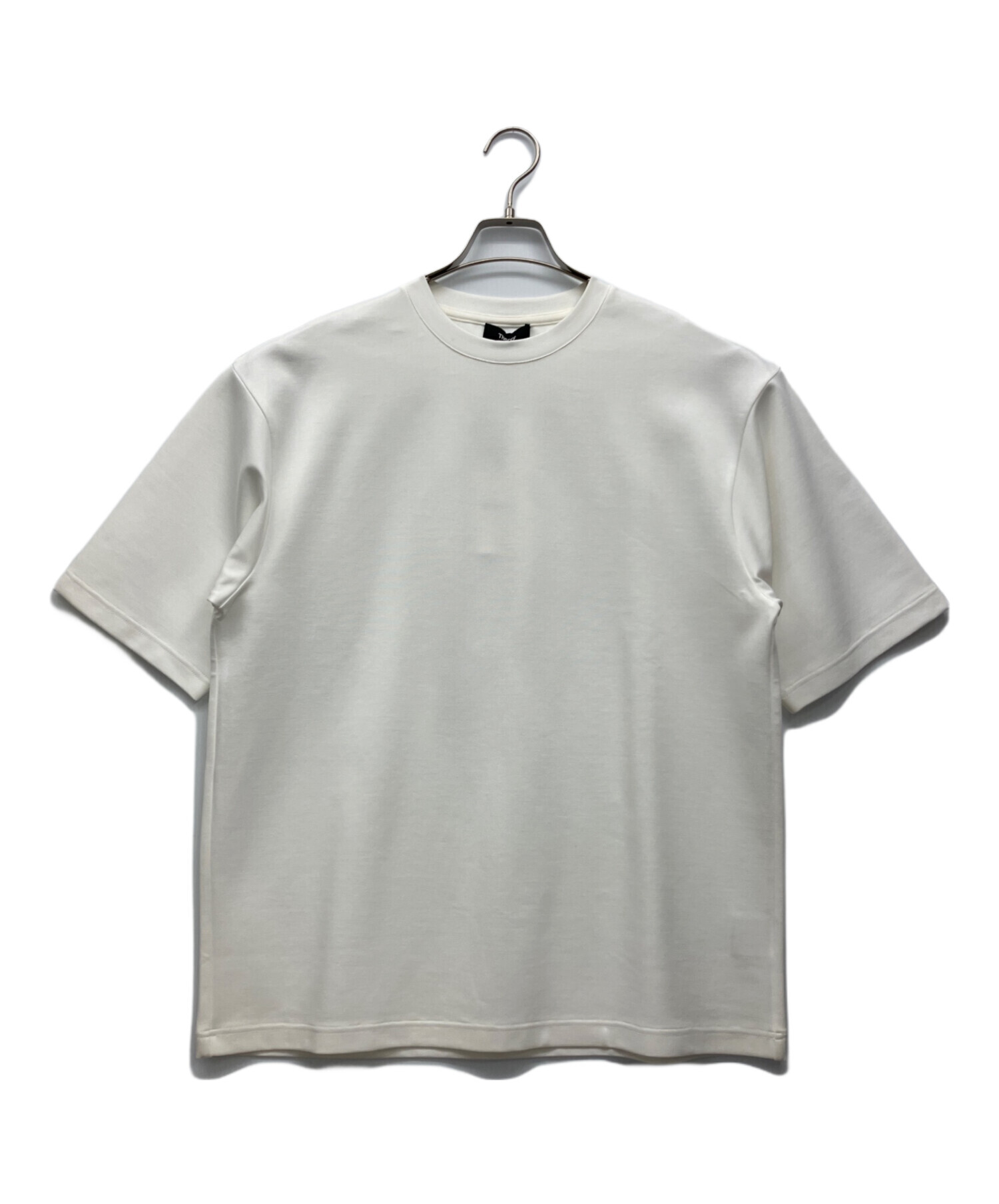 新品 Theory セオリー ホワイト 半袖ニット S 24SS 洗える theoryセオリー丸首半袖カットソーSサイズホワイト 【公式通販】