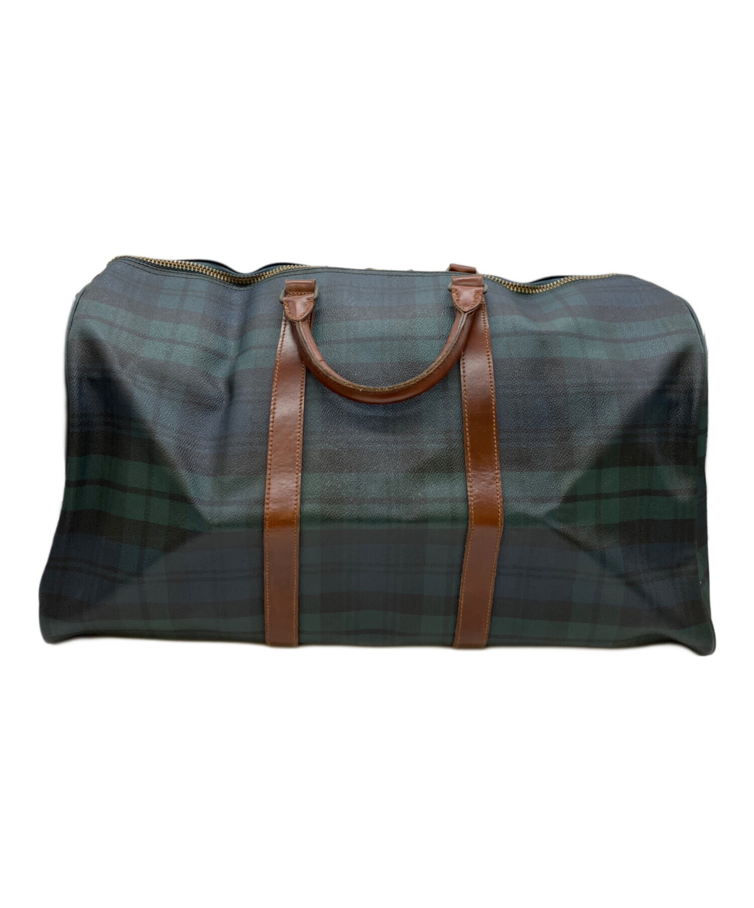 Ralph Lauren ラルフローレン ボストンバッグ ダークグリーン 中古・古着通販】RALPH LAUREN (ラルフローレン) ボストンバッグ