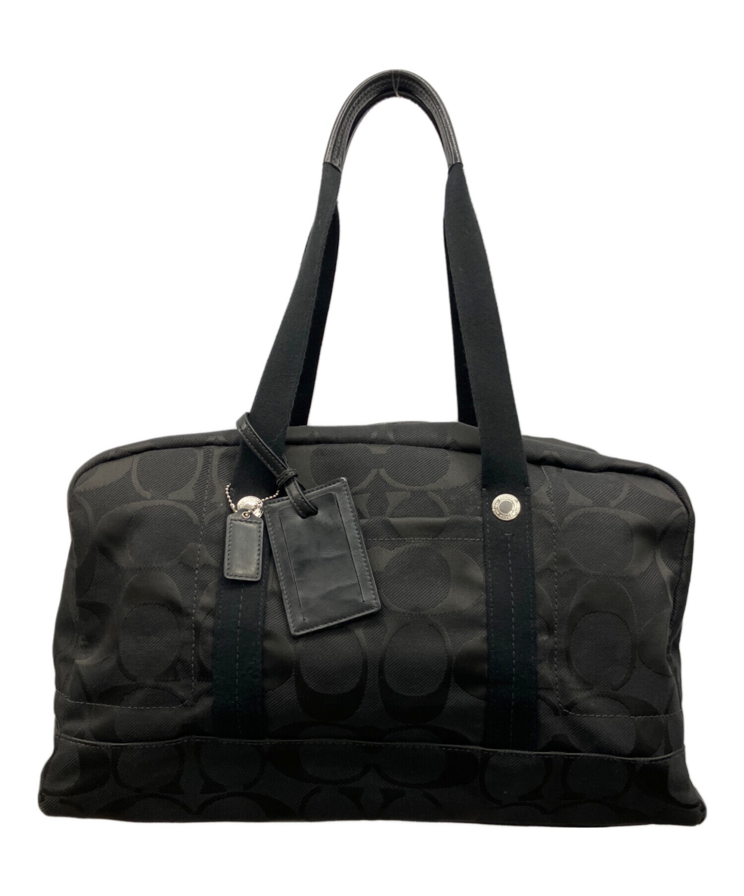 中古・古着通販】COACH (コーチ) ボストンバッグ ブラック｜ブランド
