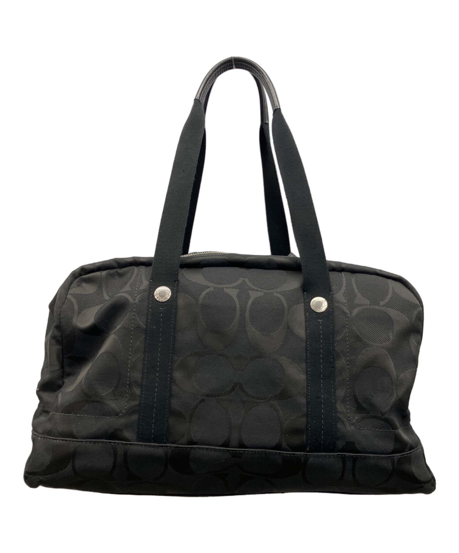 中古・古着通販】COACH (コーチ) ボストンバッグ ブラック｜ブランド