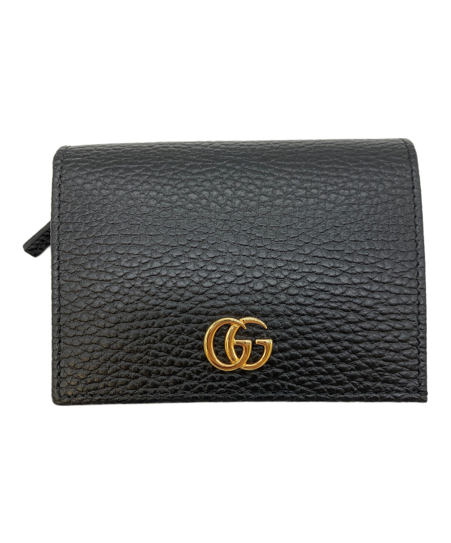 GUCCI サイフ　未使用 中古・古着通販】GUCCI (グッチ) 2つ折り財布 ブラック｜ブランド