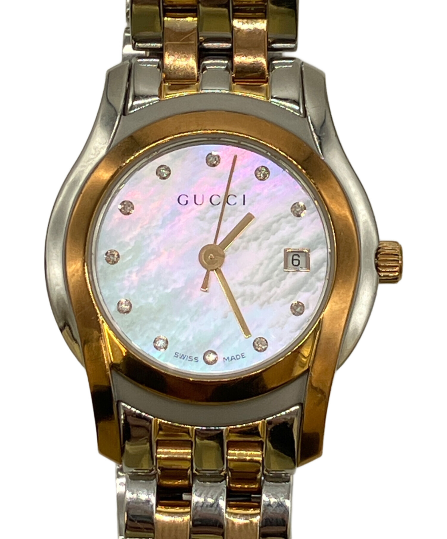 中古・古着通販】GUCCI (グッチ) 腕時計 シェル文字盤｜ブランド・古着 