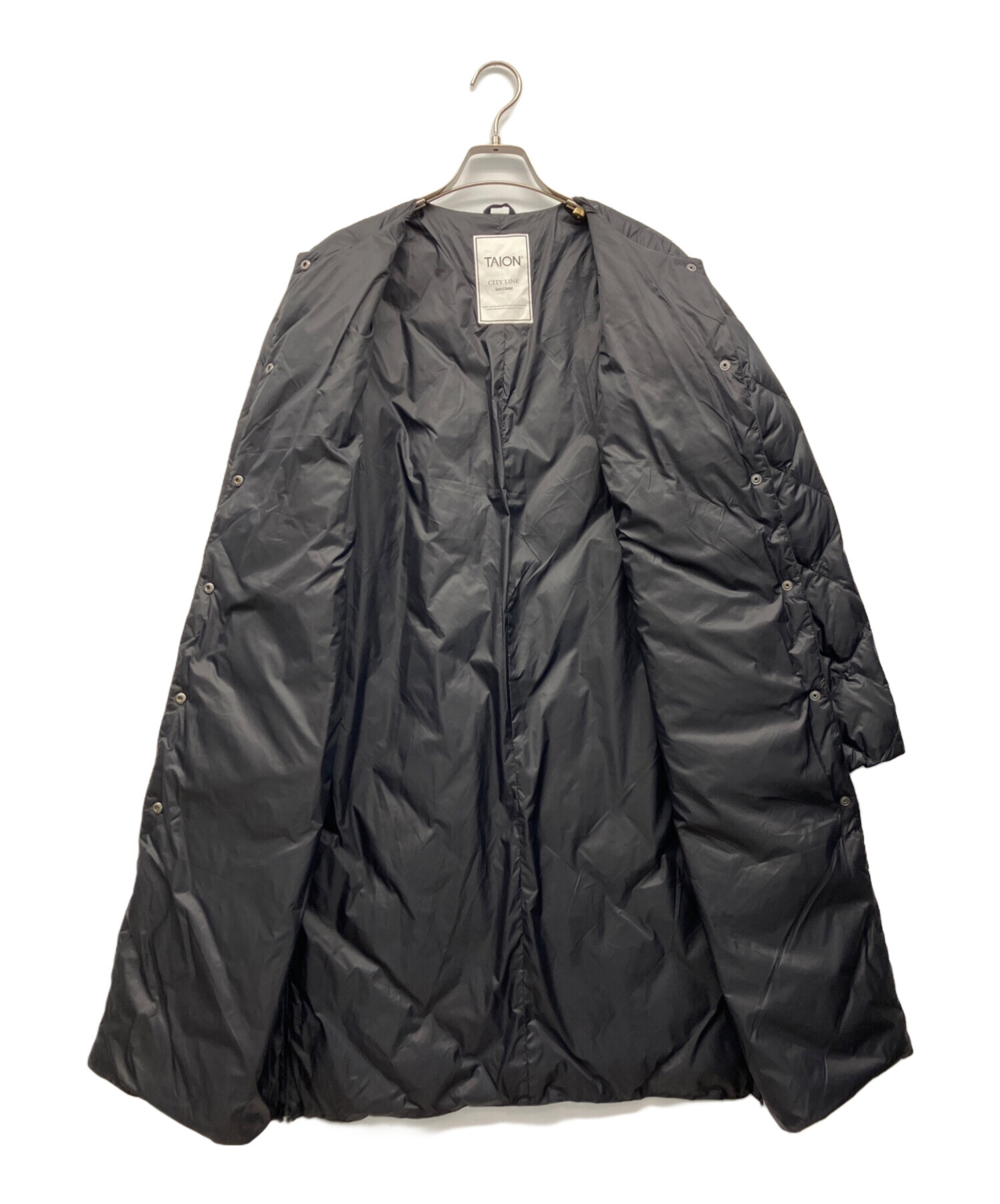 TAION」 ダウンコート ONE SIZE ブラック レディース 別注＜TAION 