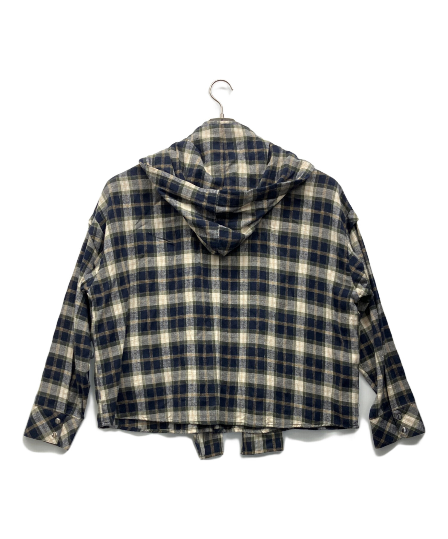 中古・古着通販】BEEDEN (ビーデン) 長袖シャツ ネイビー サイズ:Free