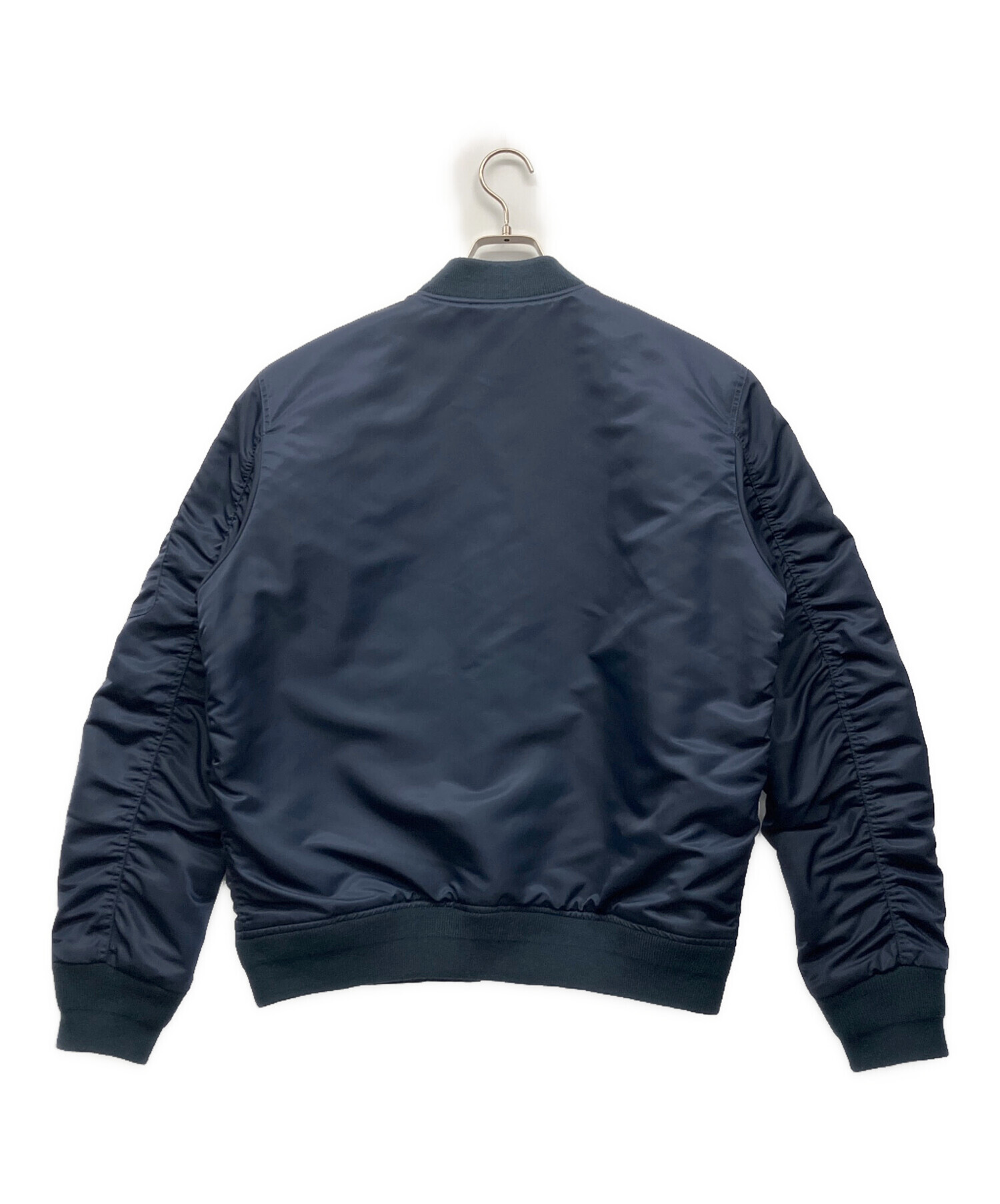中古・古着通販】DIESEL (ディーゼル) MA-1ジャケット ネイビー サイズ 中古・古着通販】DIESEL (ディーゼル) MA-1ジャケット ネイビー サイズ