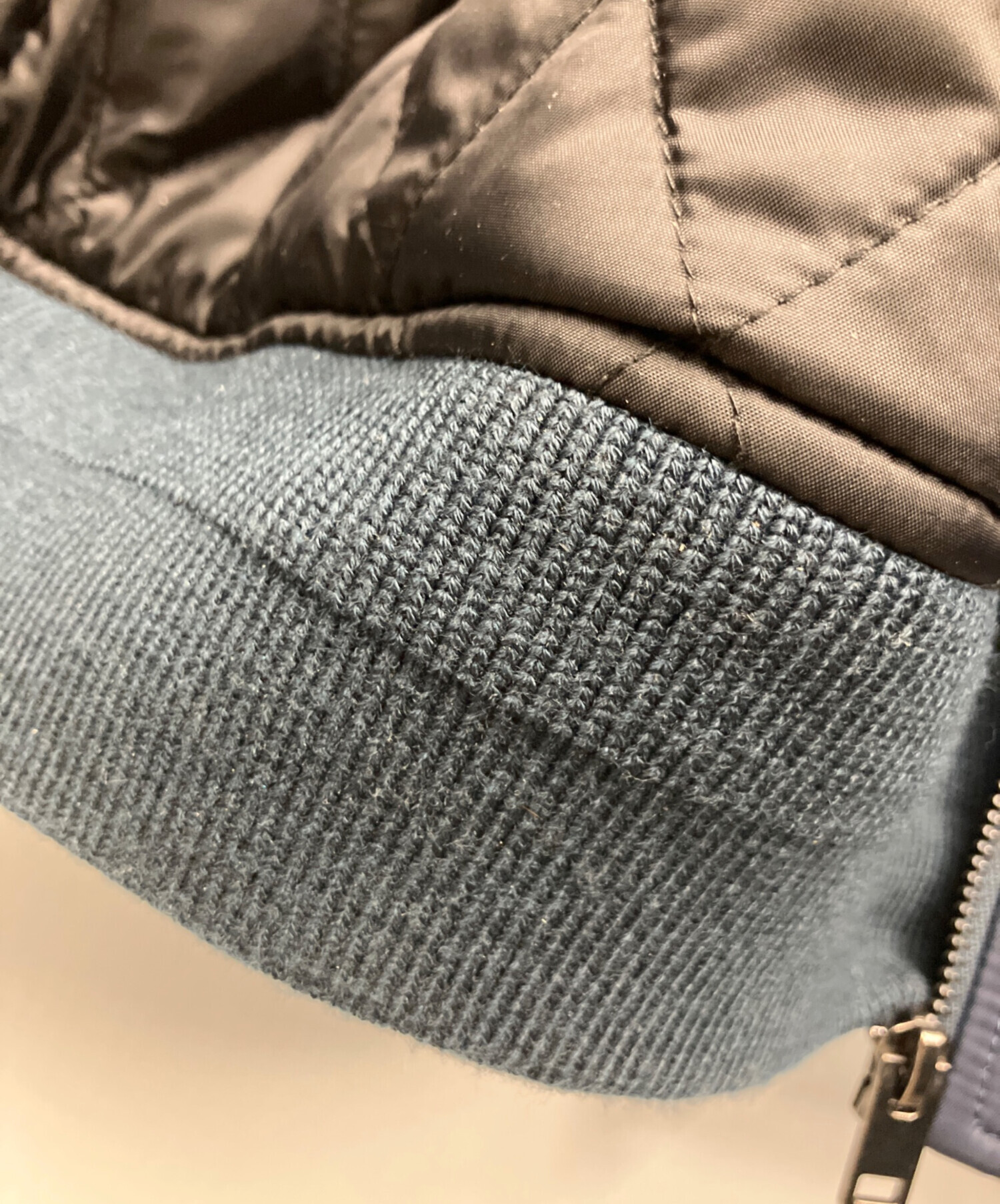 中古・古着通販】DIESEL (ディーゼル) MA-1ジャケット ネイビー サイズ
