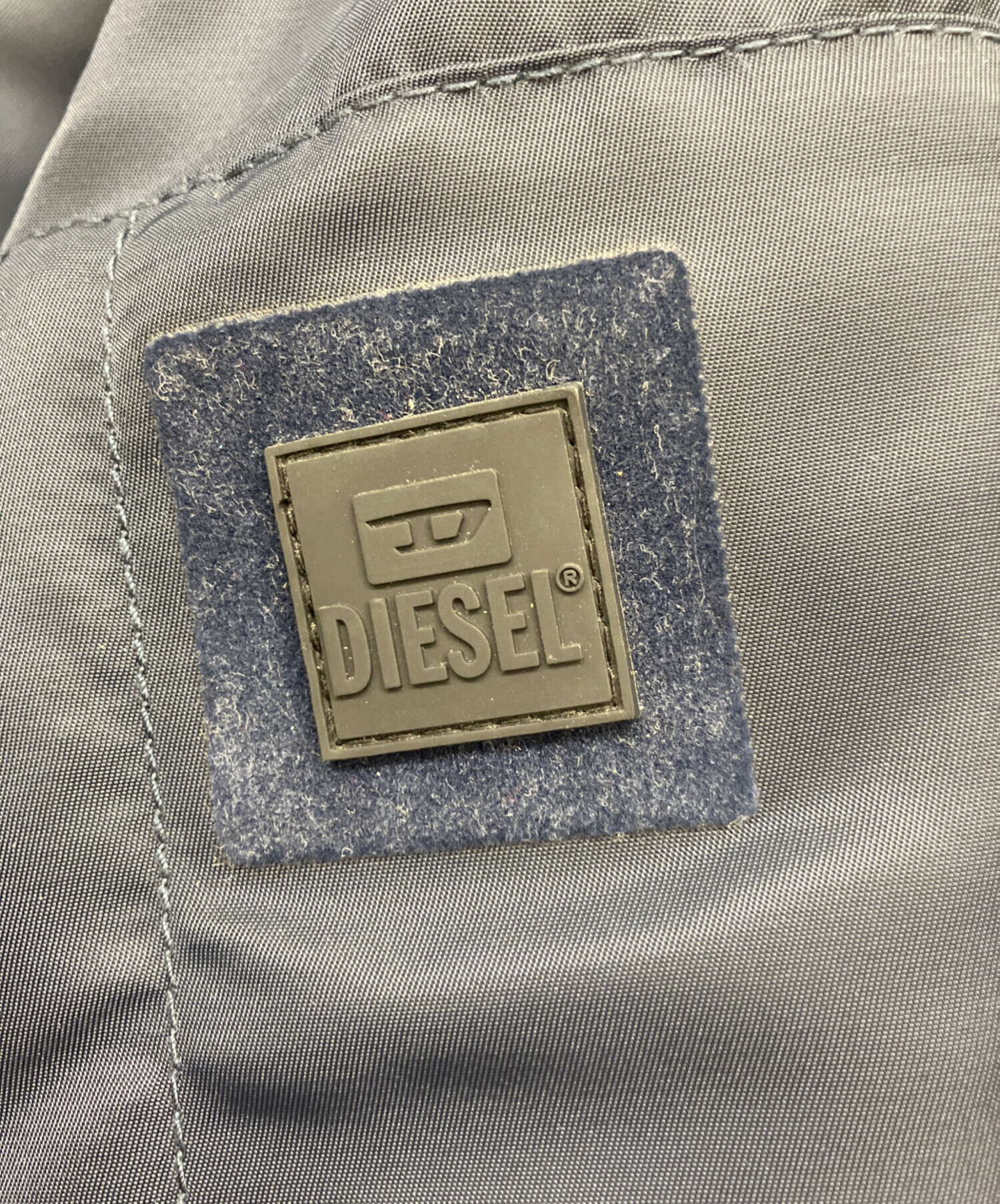 中古・古着通販】DIESEL (ディーゼル) MA-1ジャケット ネイビー サイズ