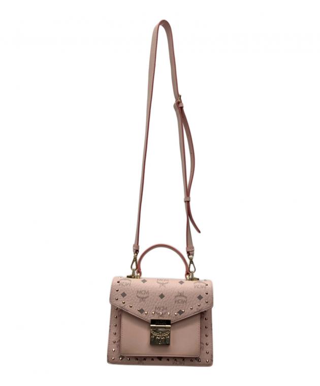 中古・古着通販】MCM (エムシーエム) 2WAYショルダーバッグ ピンク