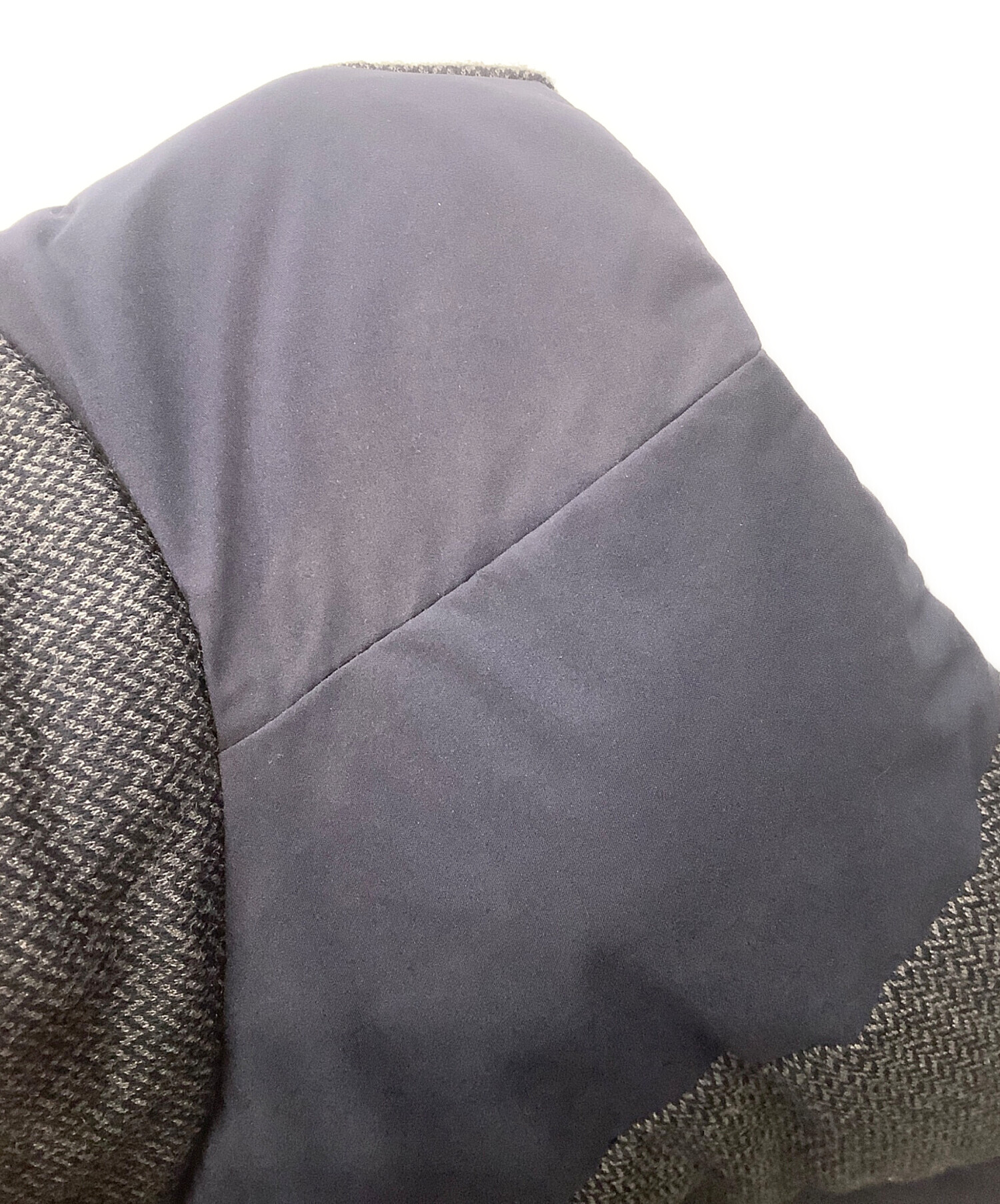 中古・古着通販】adidas (アディダス) 中綿ベスト ネイビー×グレー