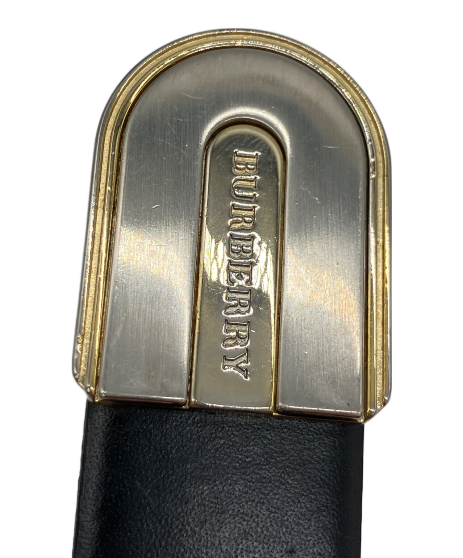 中古・古着通販】BURBERRY (バーバリー) ベルト ブラック｜ブランド