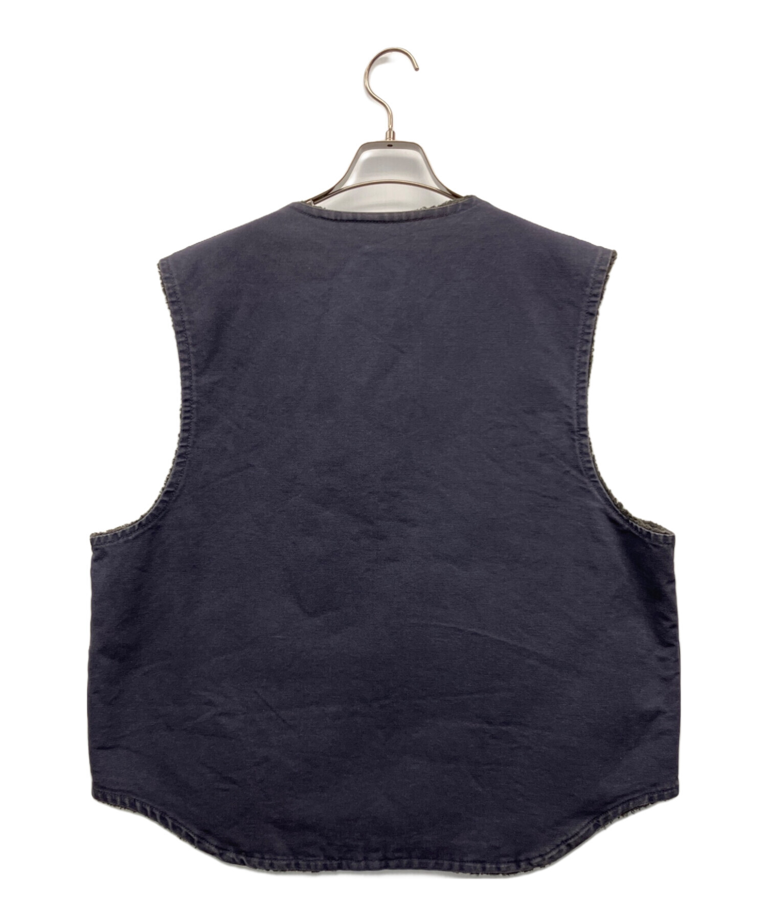 中古・古着通販】CarHartt (カーハート) ベスト ネイビー サイズ:L 