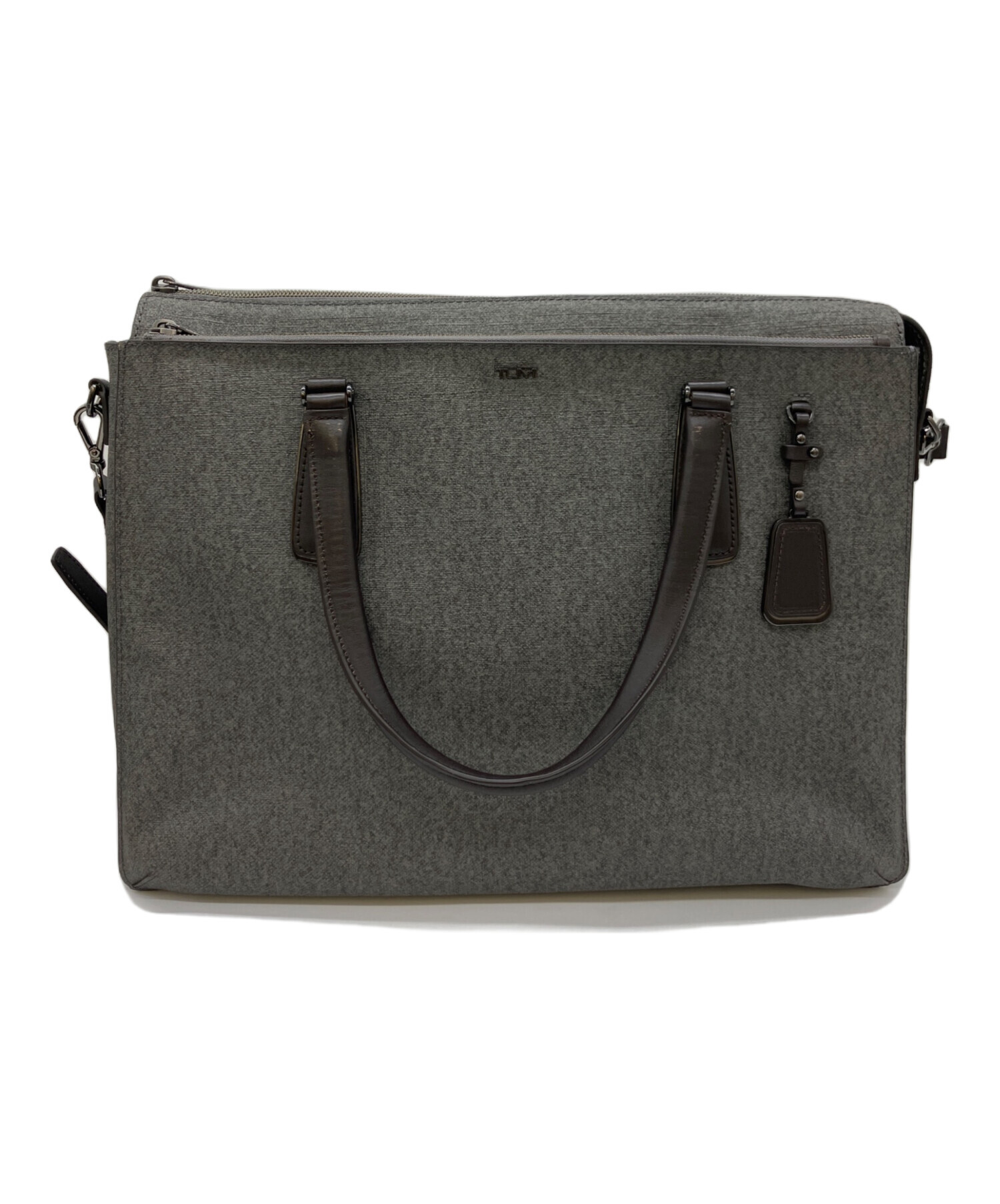中古・古着通販】TUMI (トゥミ) ブリーフバッグ グレー｜ブランド