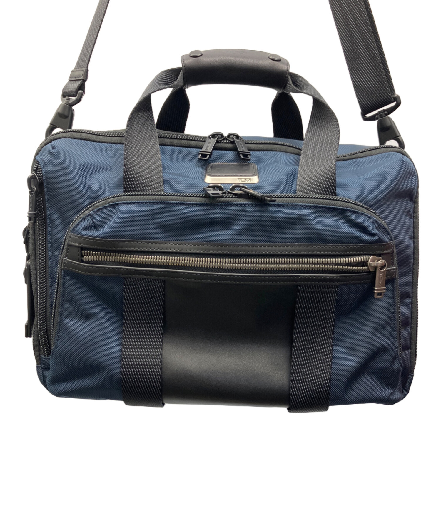 【中古品】TUMIビジネスショルダー3way 中古・古着通販】TUMI (トゥミ) 3WAYバッグ ネイビー｜ブランド・古着