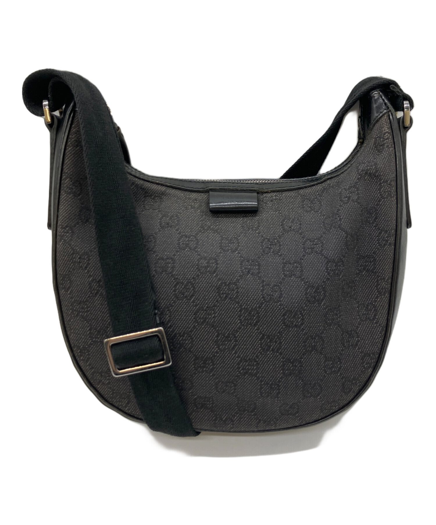GUCCI グッチ ショルダーバッグ  黒 【古着】【中古】【送料無料】 中古・古着通販】GUCCI (グッチ) ショルダーバッグ ブラック｜ブランド